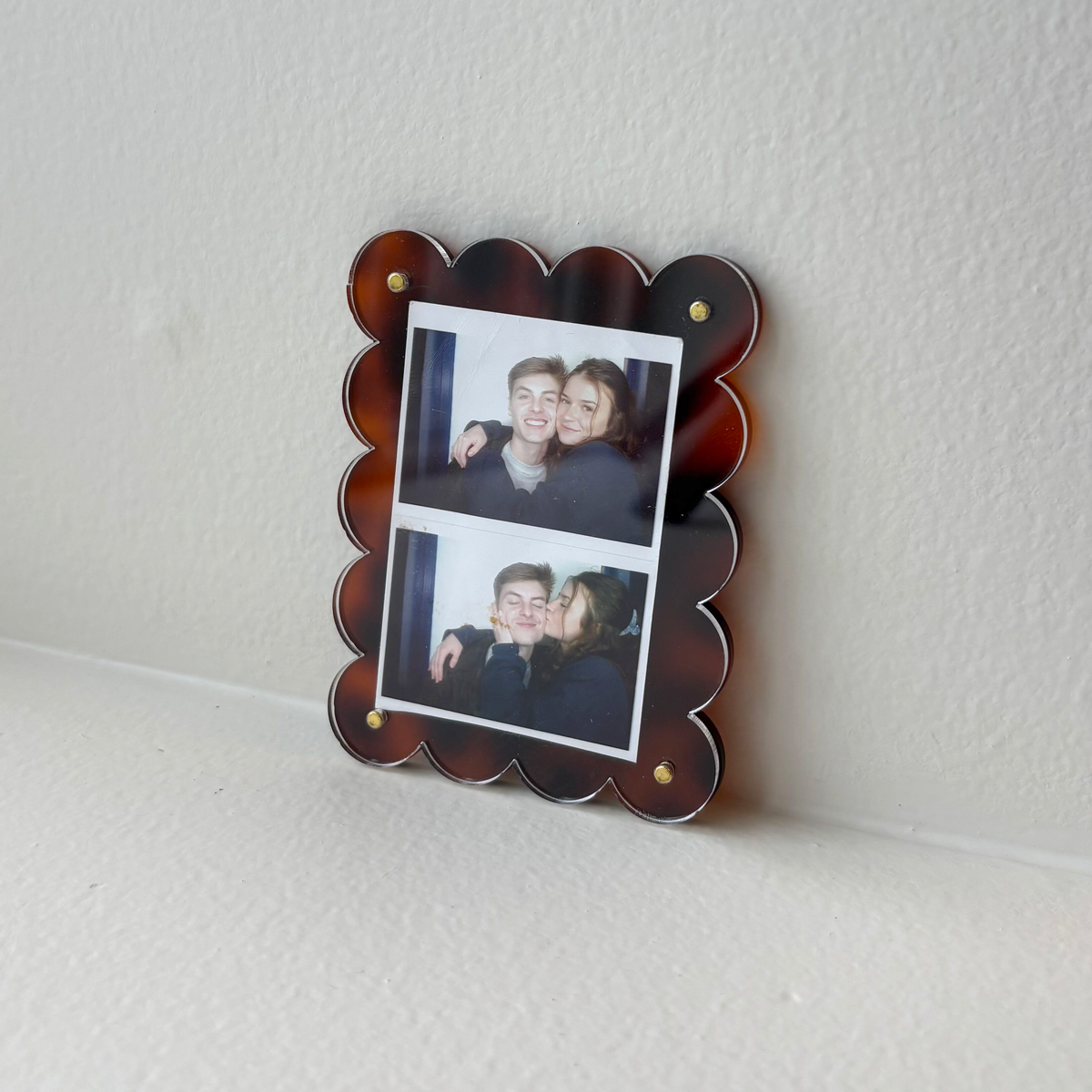 Mini Acrylic Picture Frame Magnet–Tortoise
