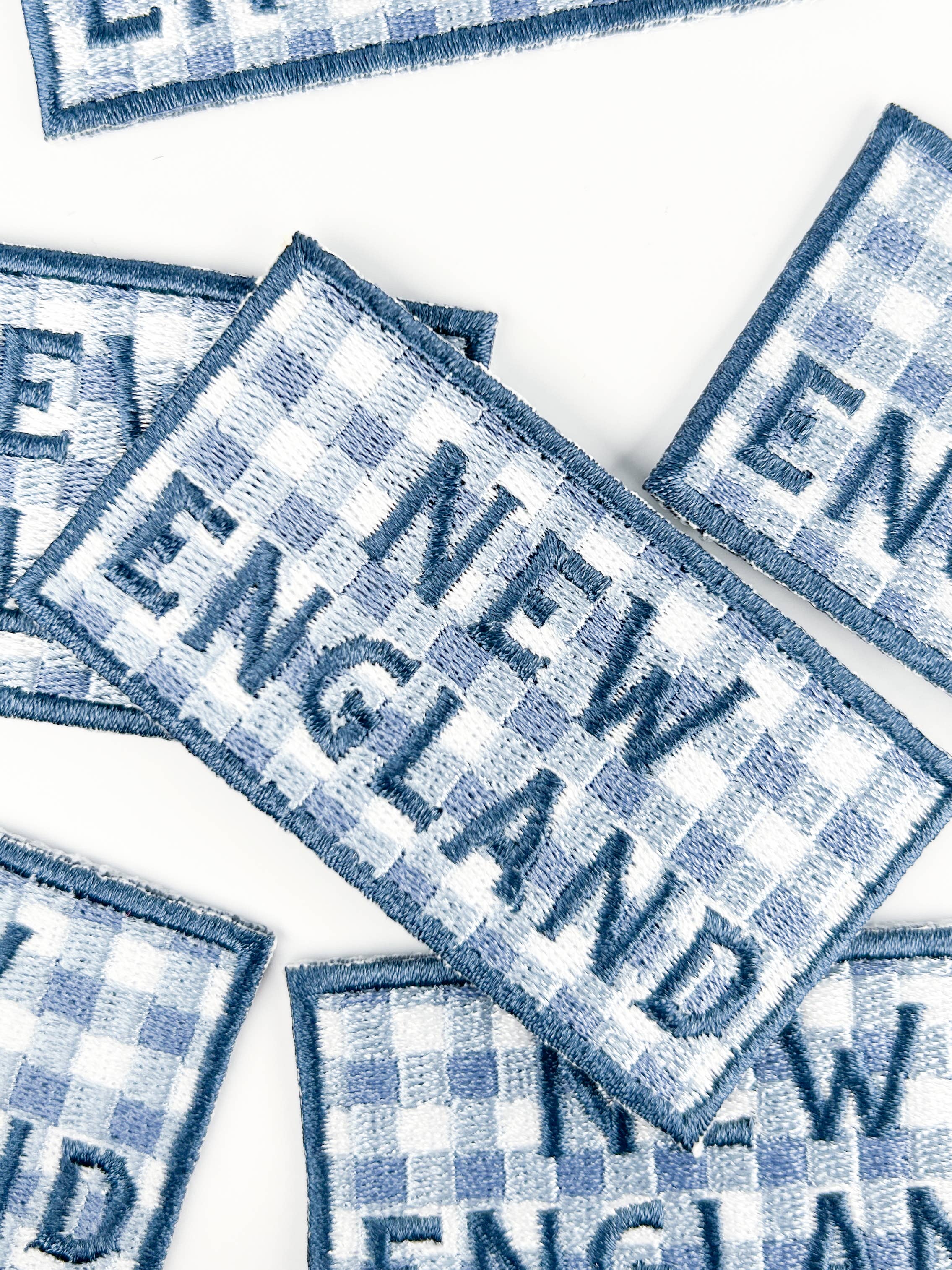 New England Iron-On Patch