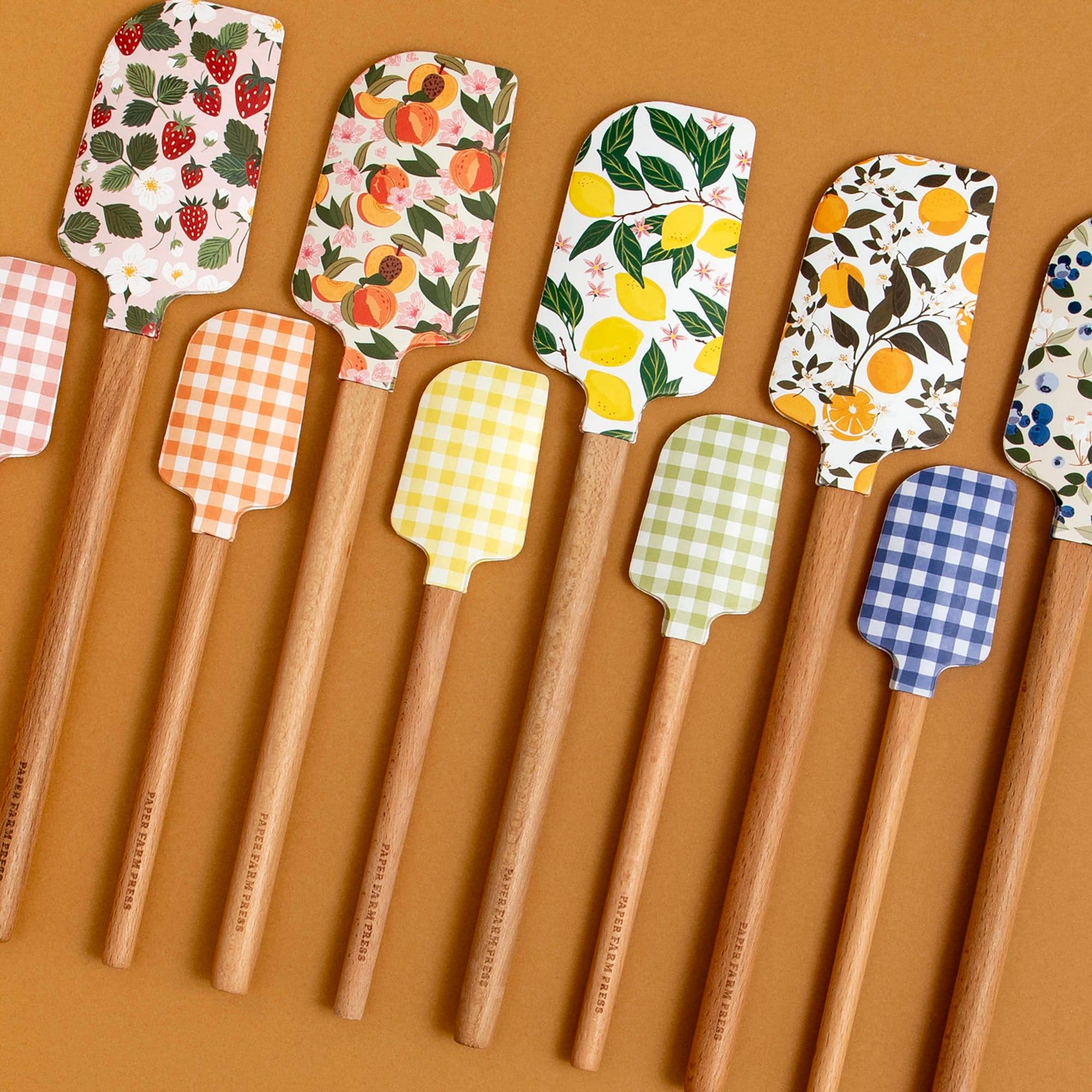 Blueberry Field Kitchen Spatula Set