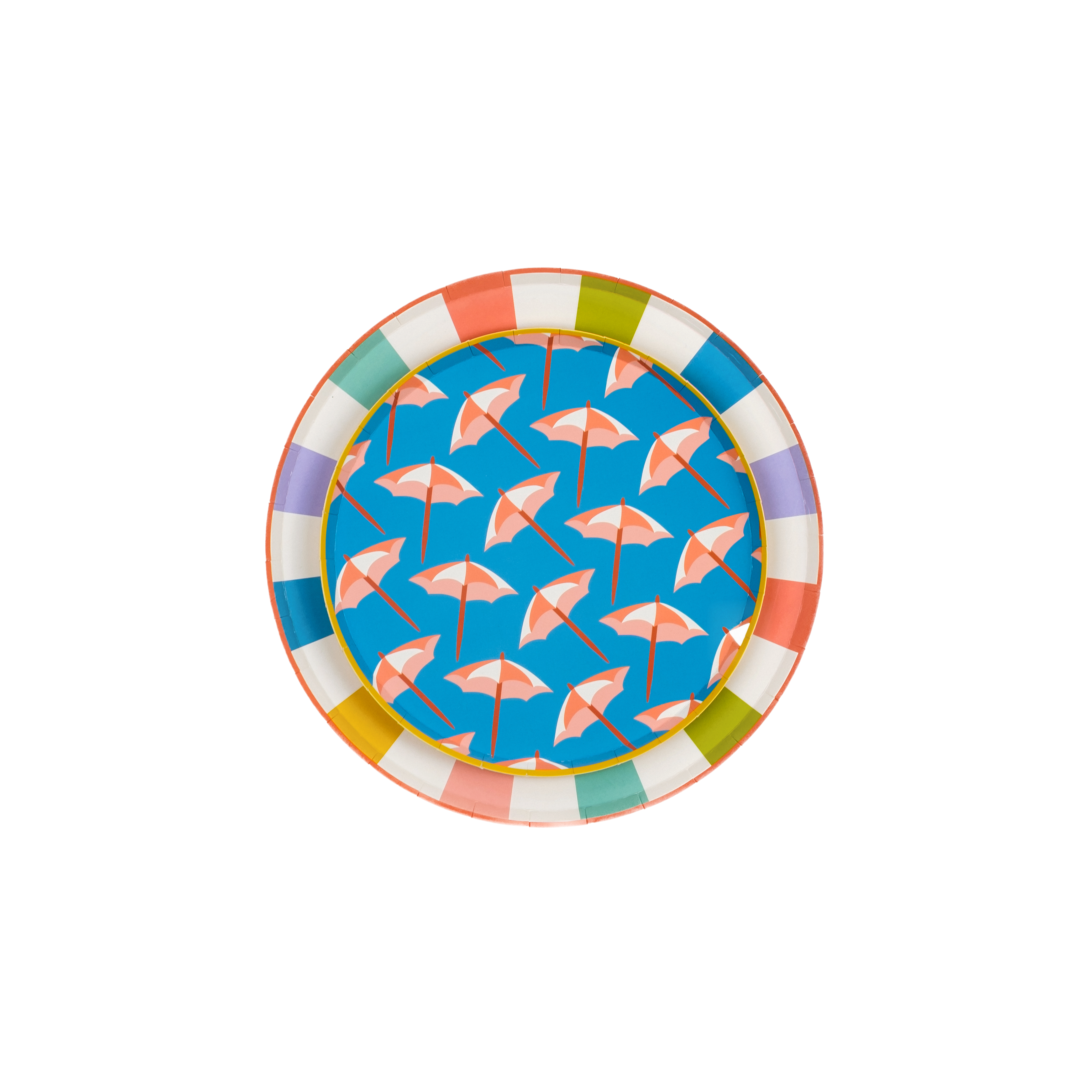 Summer Fun Dinner Paper Plates