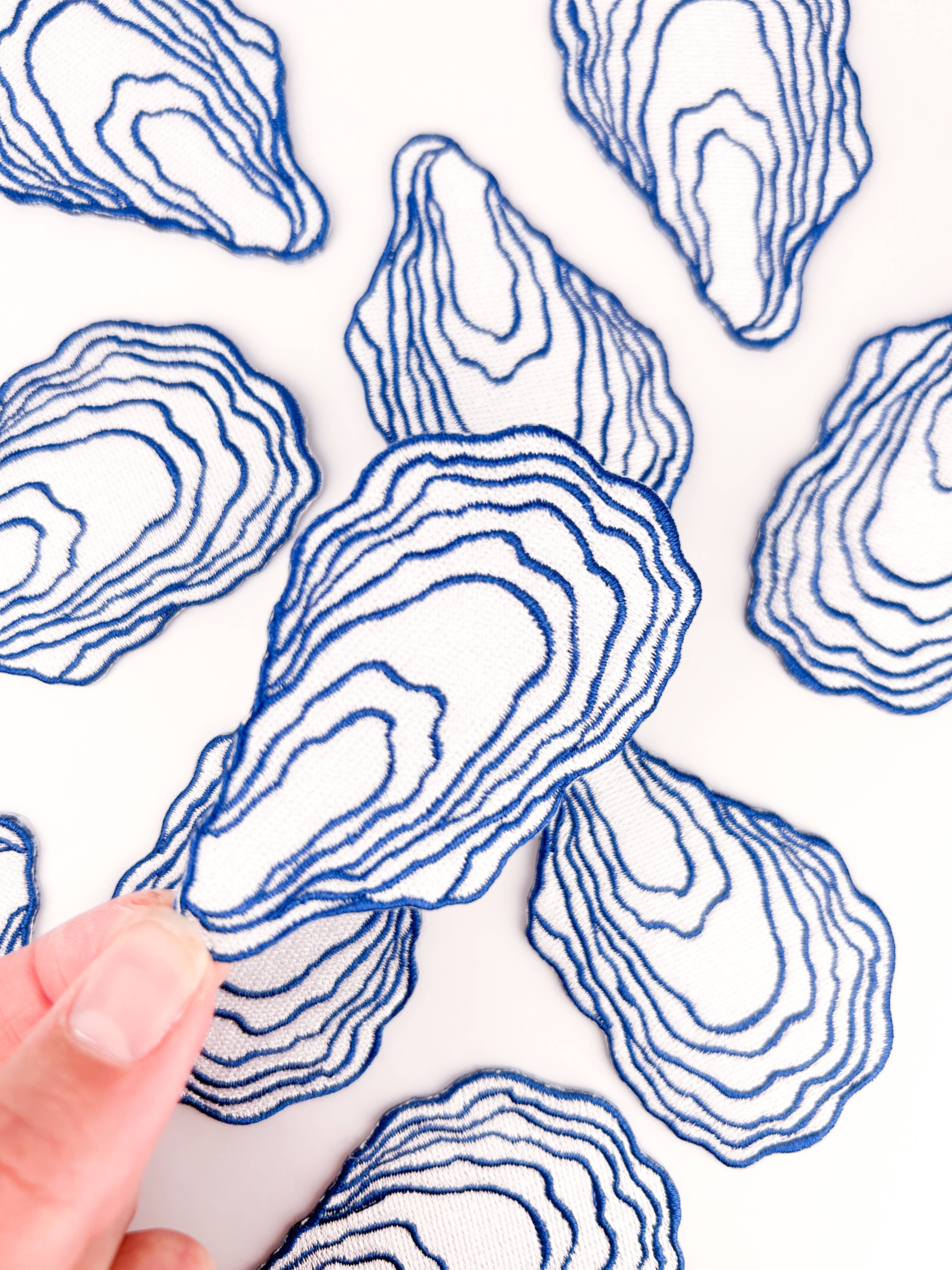 Oyster Iron-On Patch