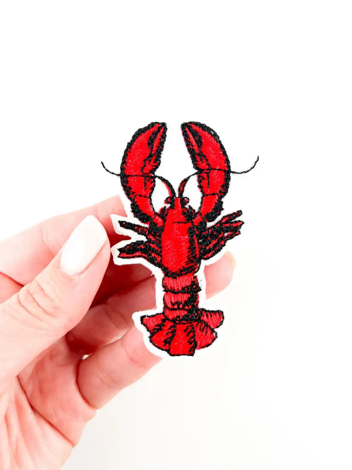 Lobster Iron on Patch