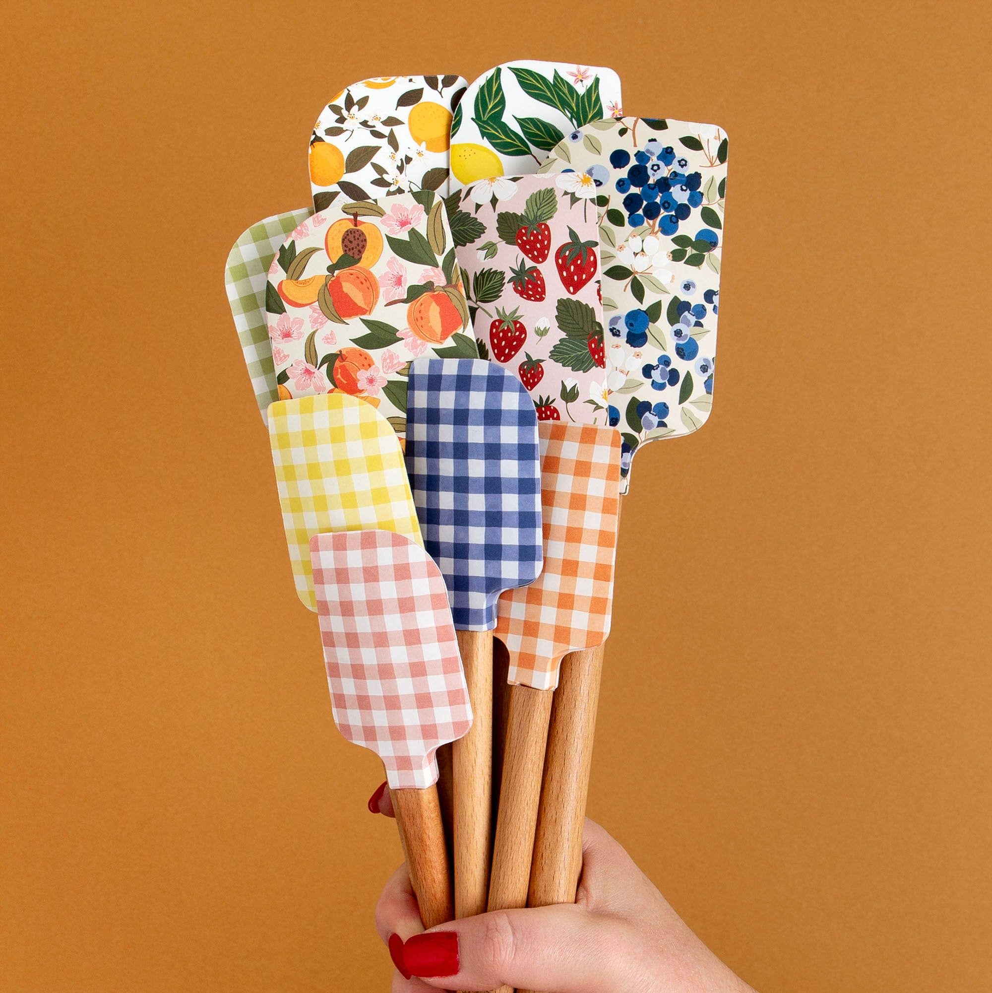Blueberry Field Kitchen Spatula Set