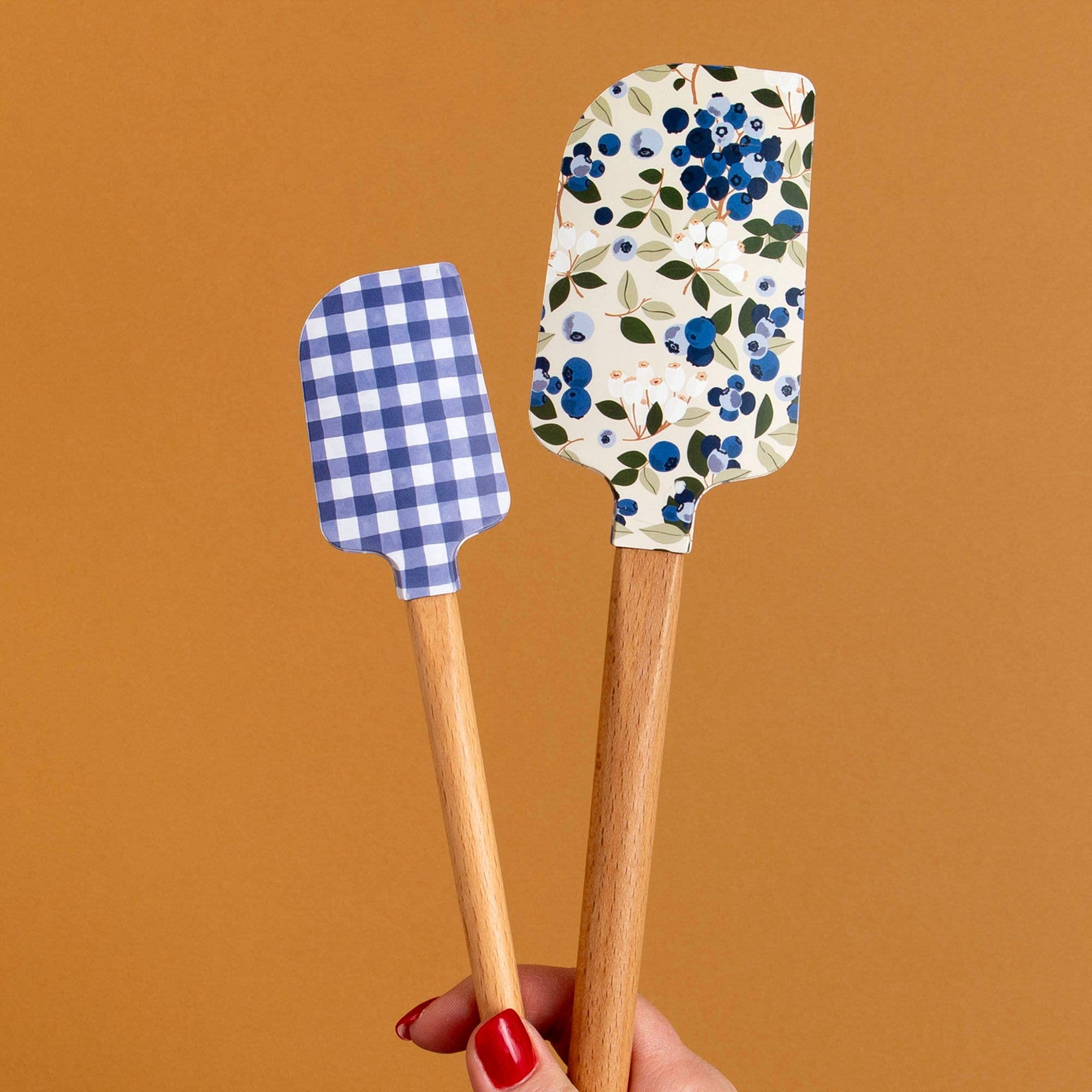 Blueberry Field Kitchen Spatula Set