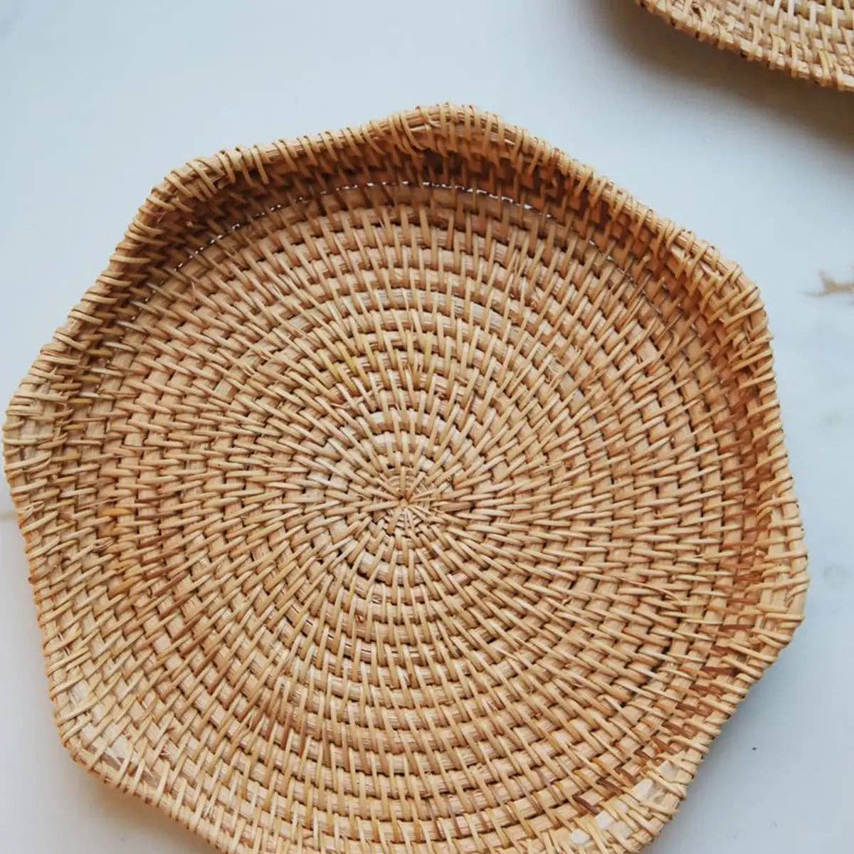 Natural Rattan Woven Tray
