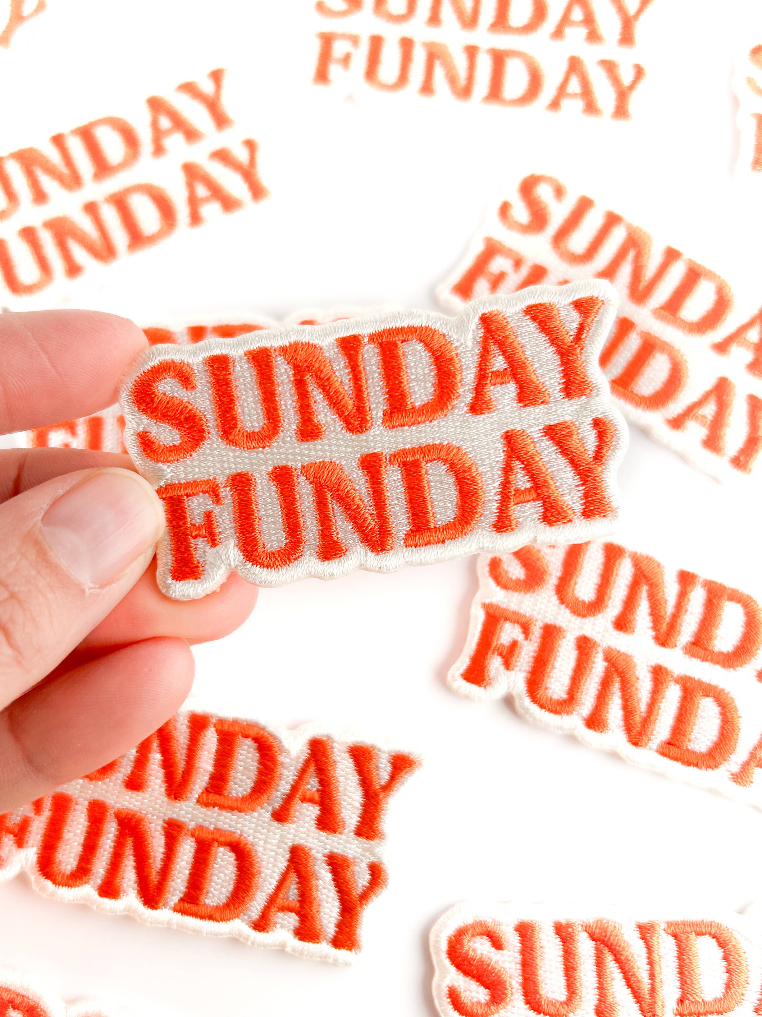 Sunday Funday Iron-On Patch