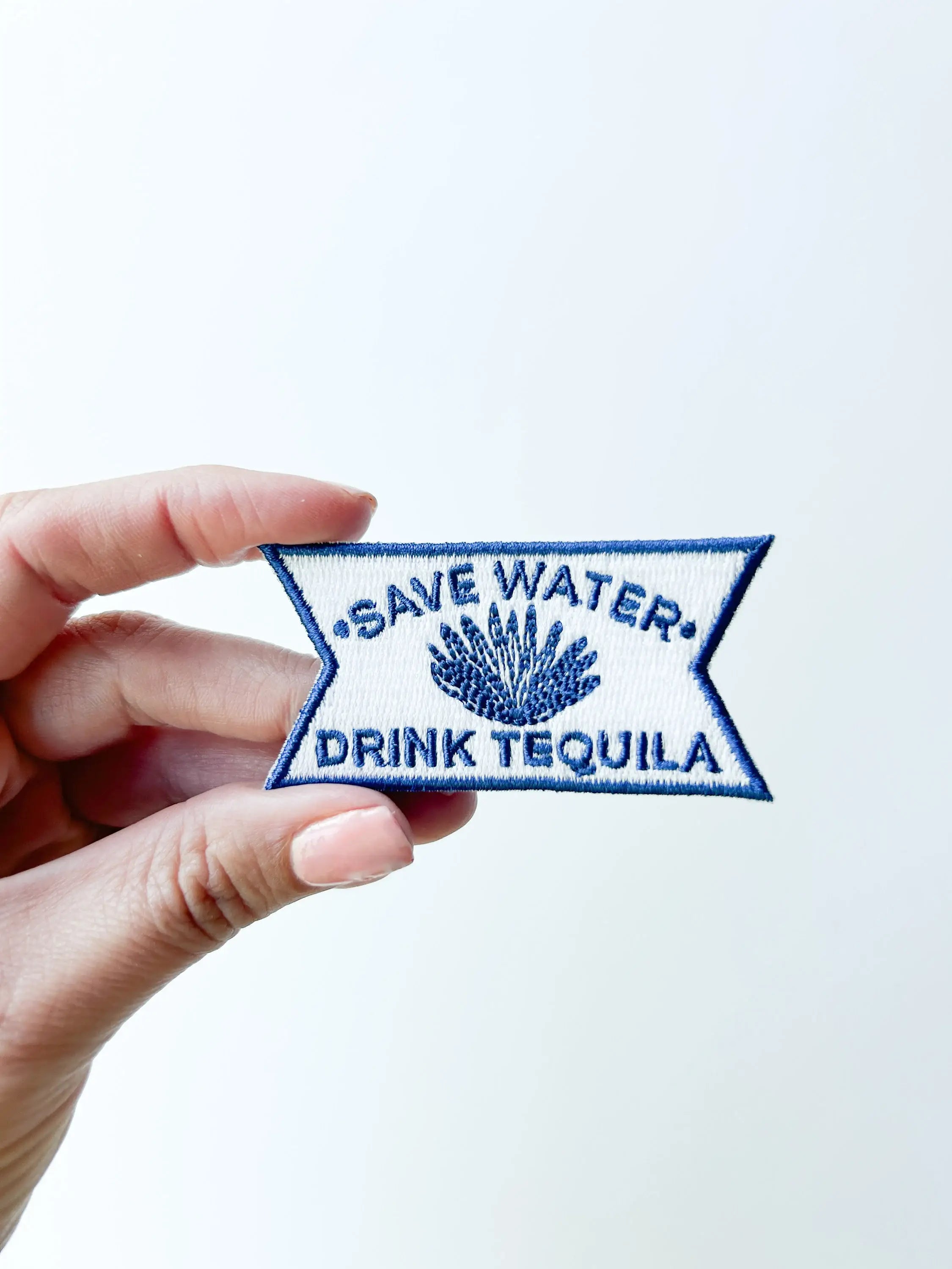 Save Water Drink Tequila Iron-On Patch