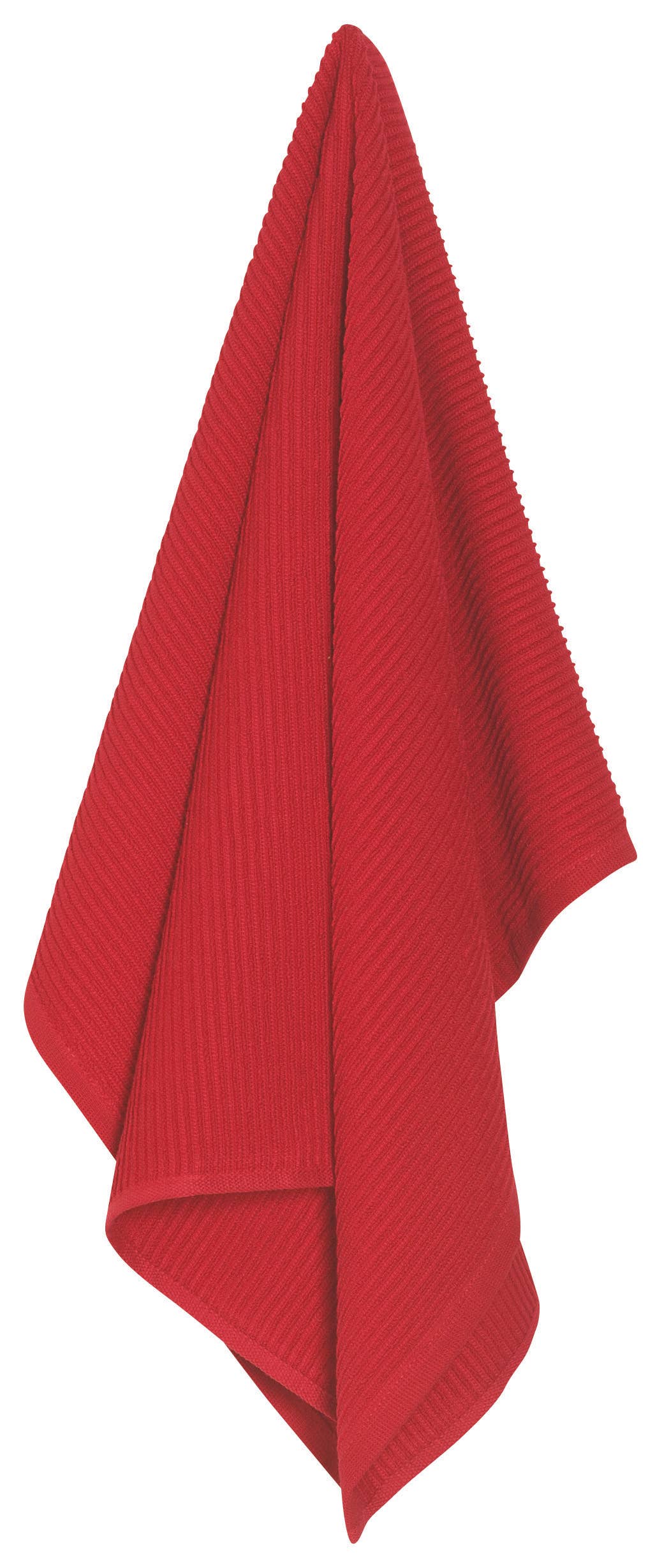 Red Ripple Turkish Cotton Dishtowel