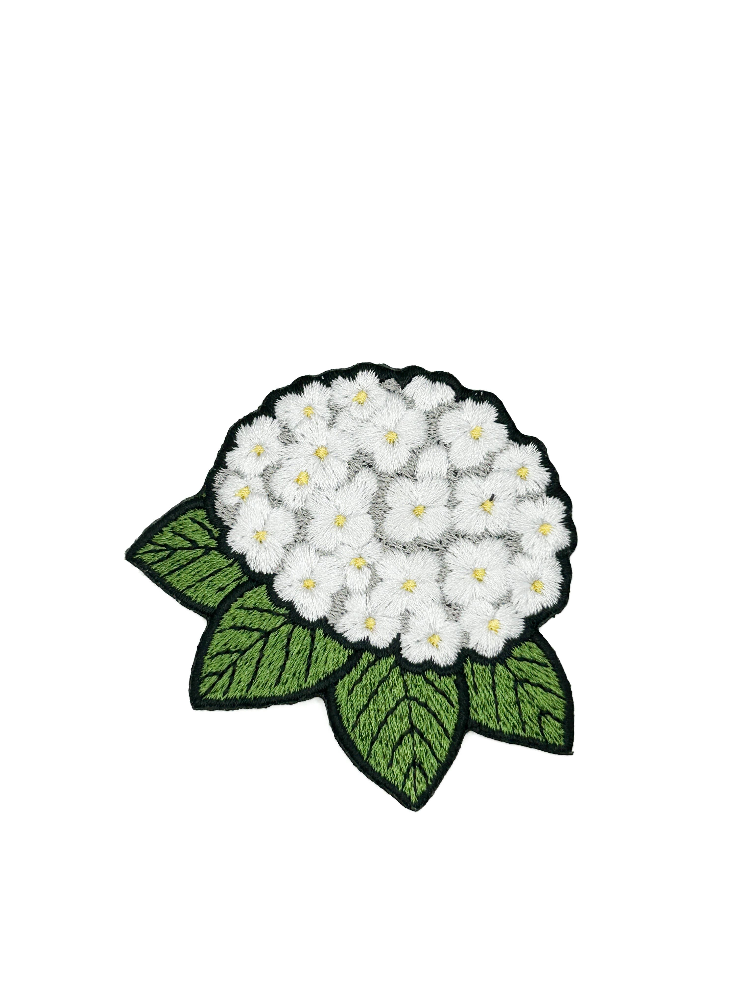 Hydrangea Iron-On Patch