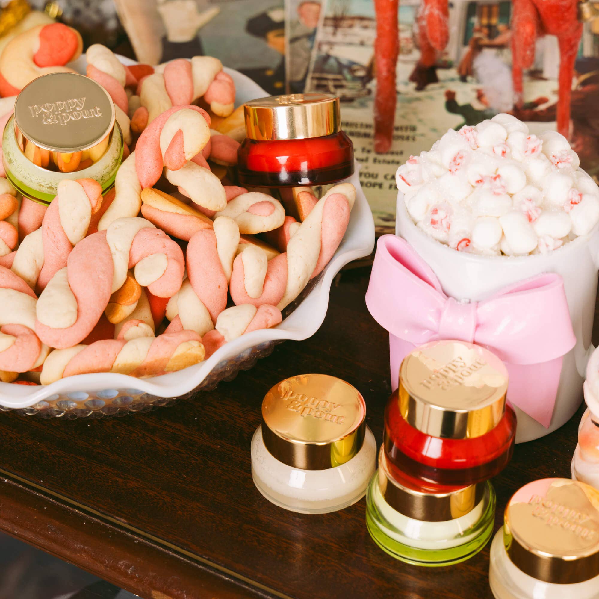 Limited Edition, Lip Scrub, Holiday, Candy Cane Fluff