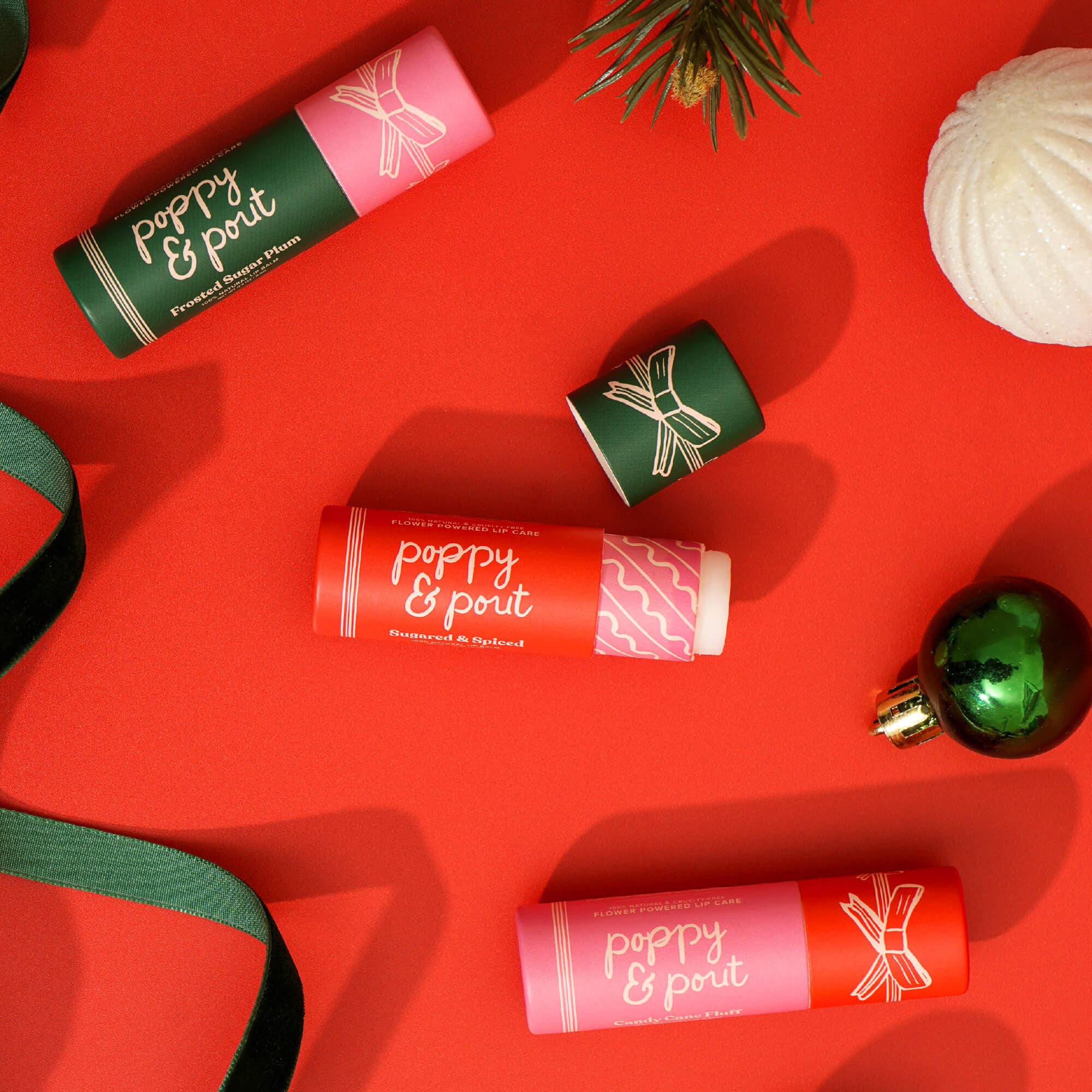 Limited Edition, Lip Balm, Holiday, Candy Cane Fluff
