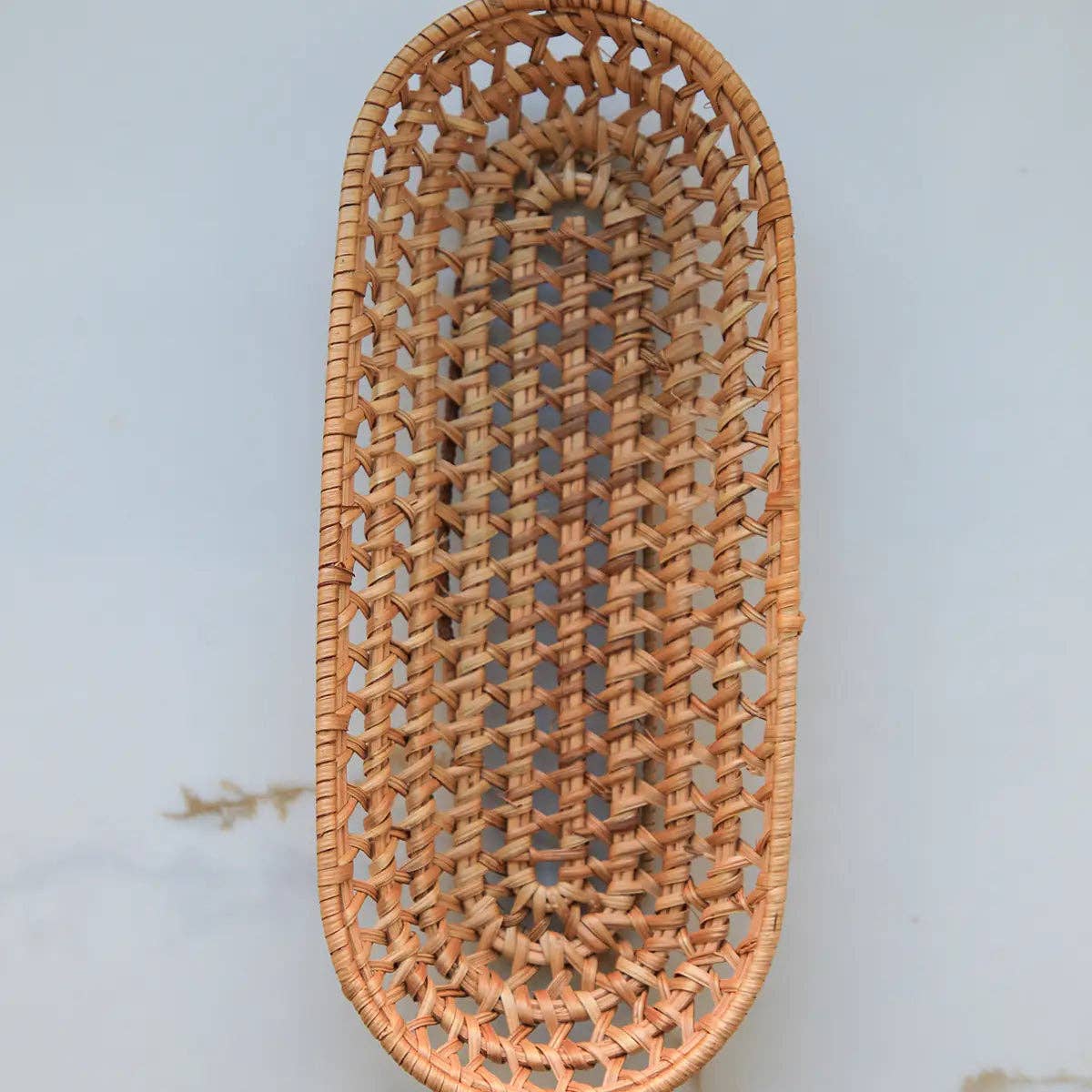 Oval Rattan Basket