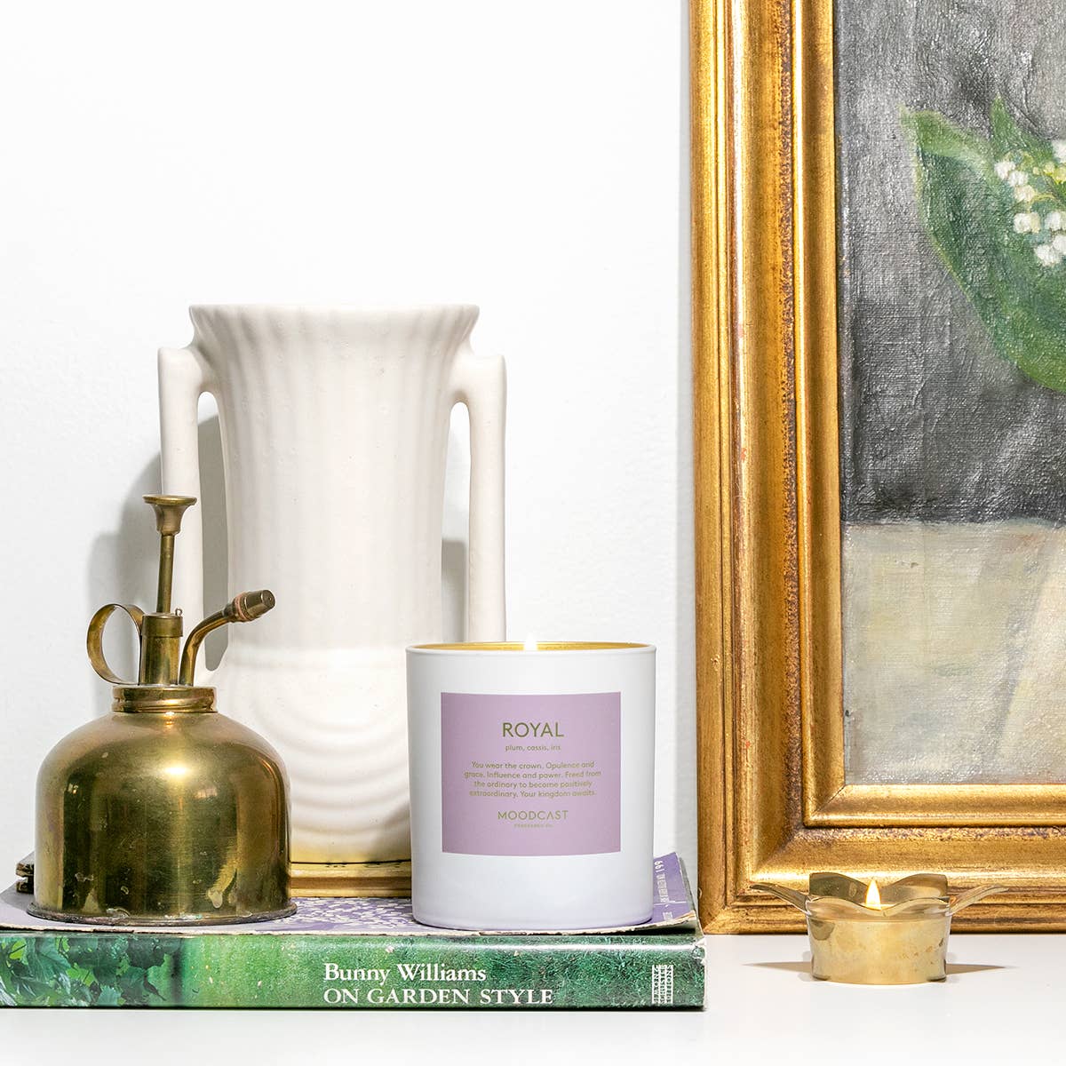 Royal Coconut Wax Candle Royal - 8 oz Glass Jar