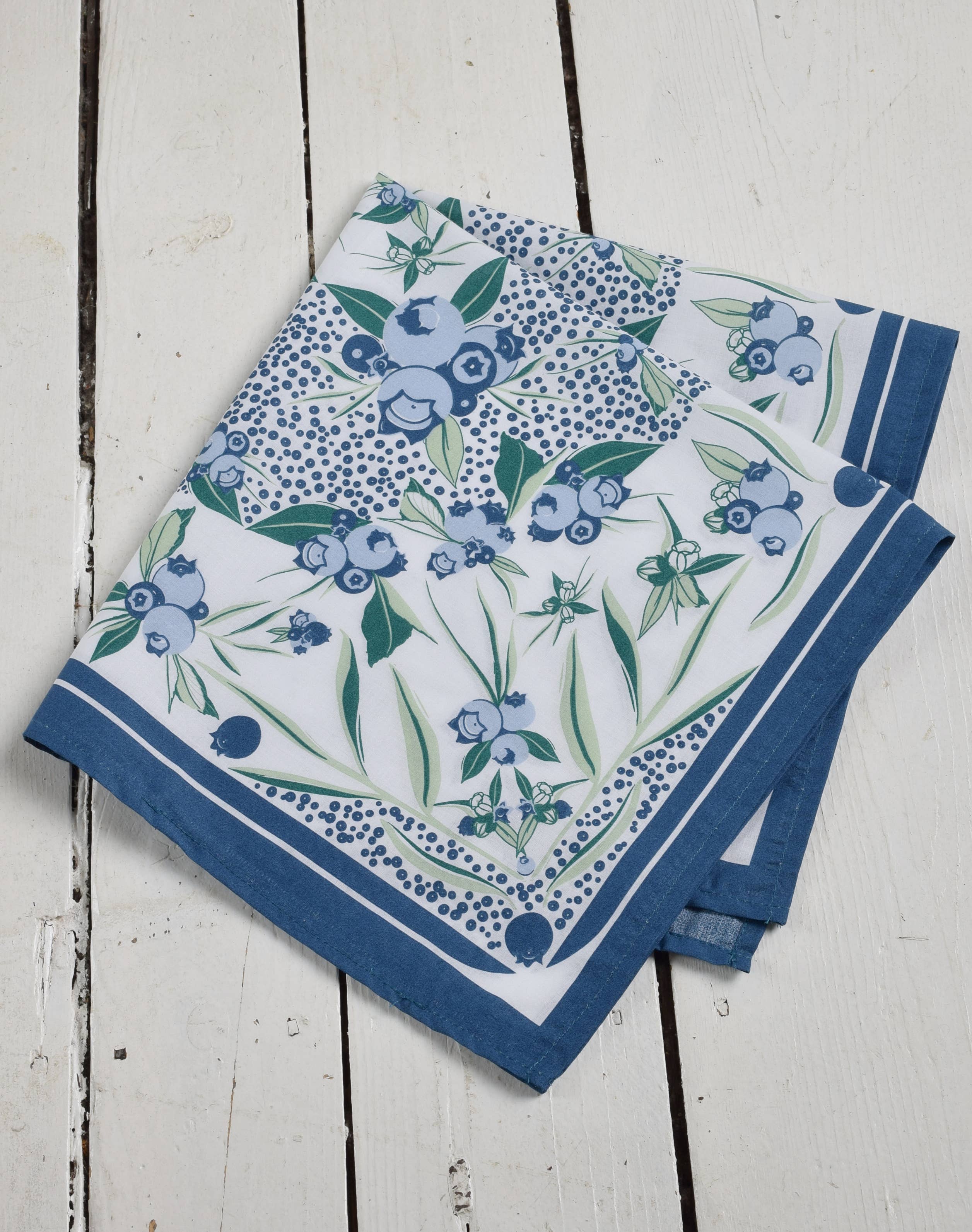 Wild Blueberry Bandana