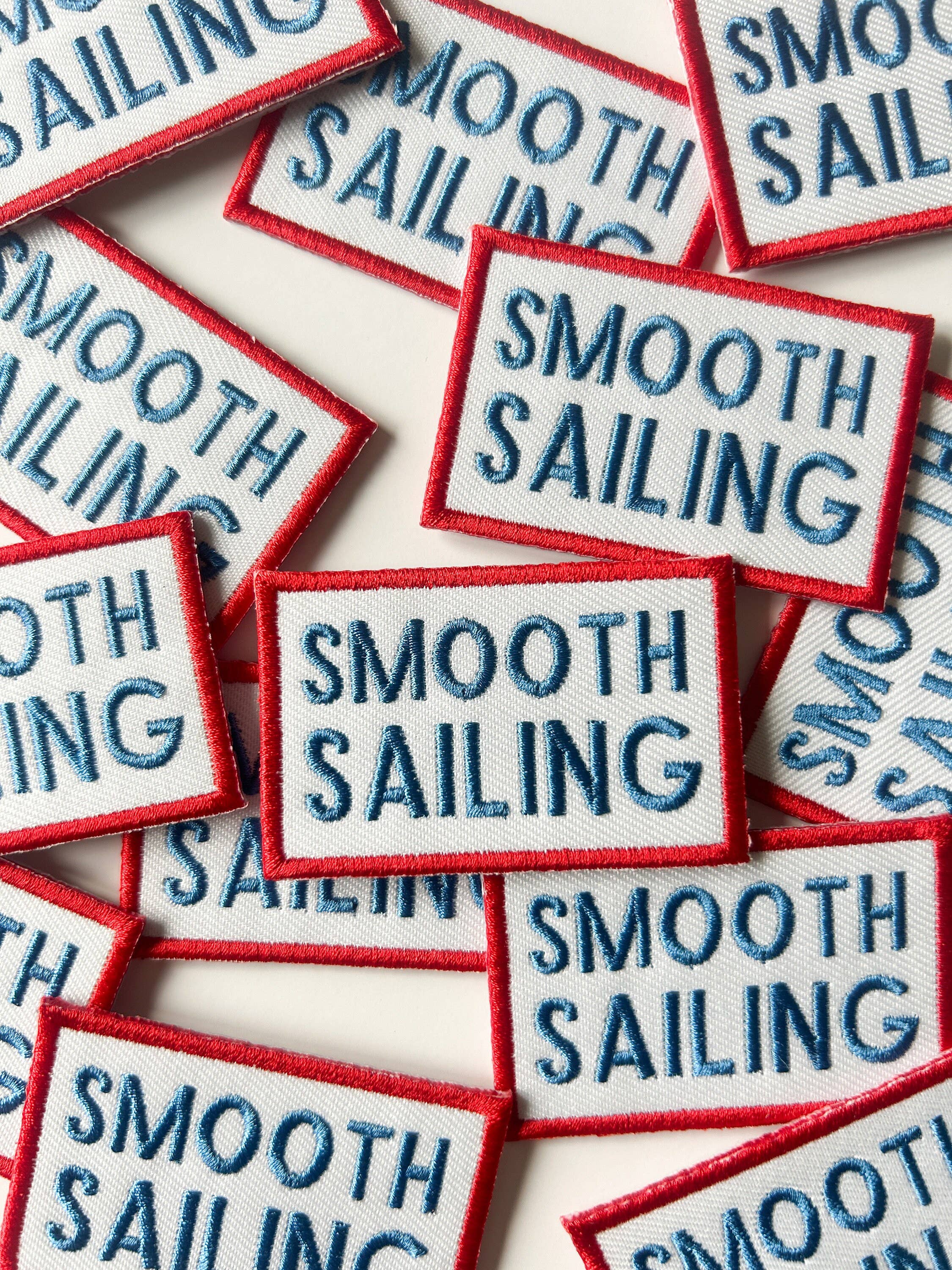 Smooth Sailing Iron-On Patch