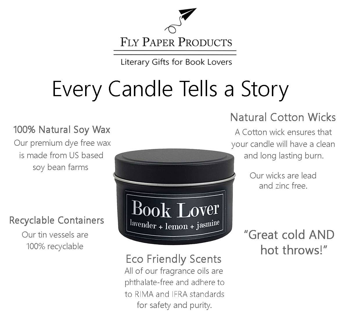The Writer Soy Candle (4 oz) - Amber + Balsam
