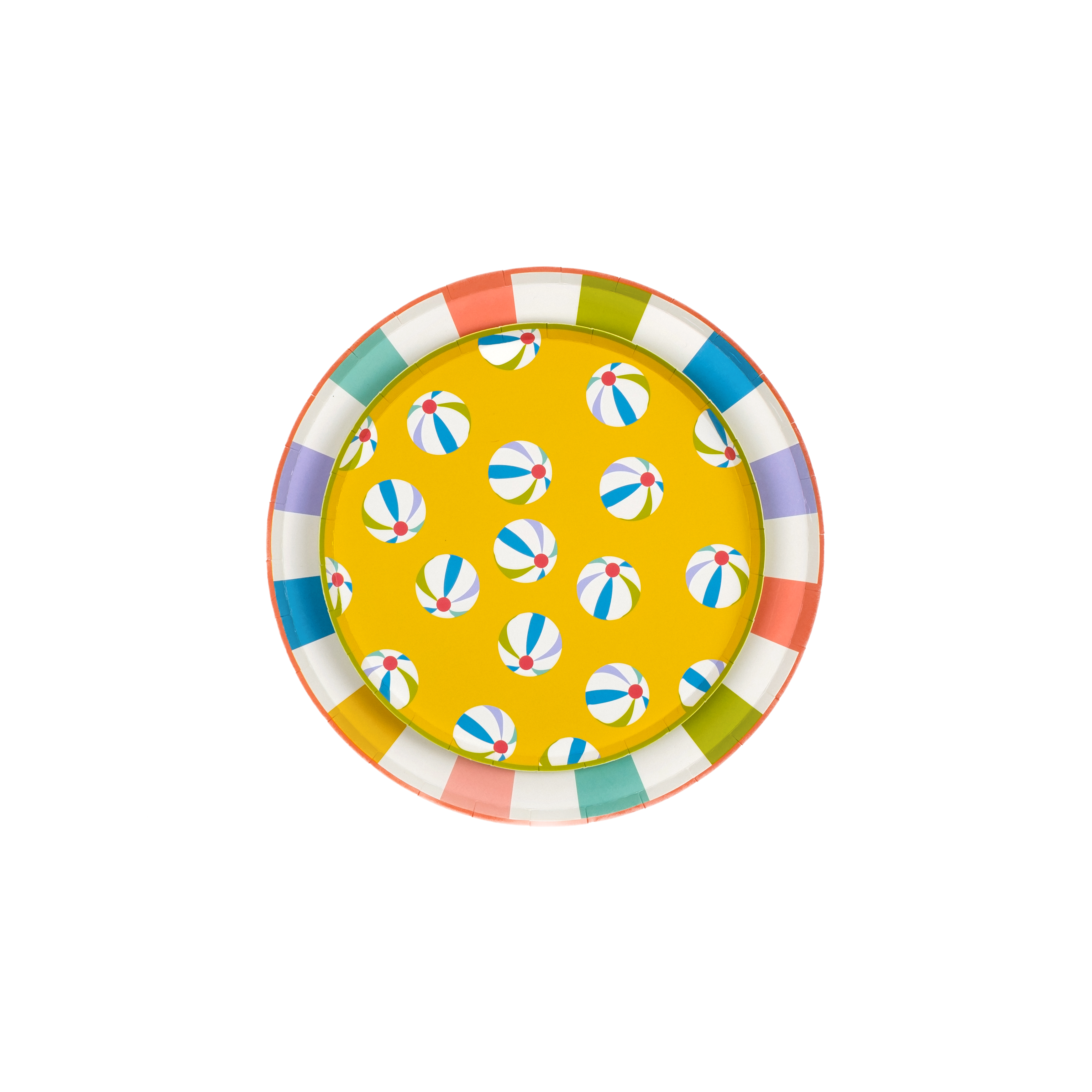 Summer Fun Dinner Paper Plates