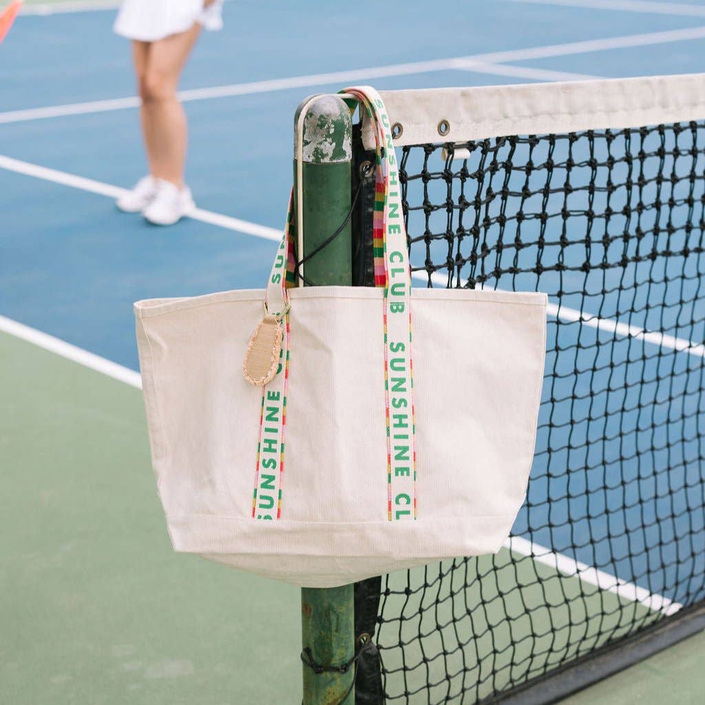 Sunshine Club Canvas Tote