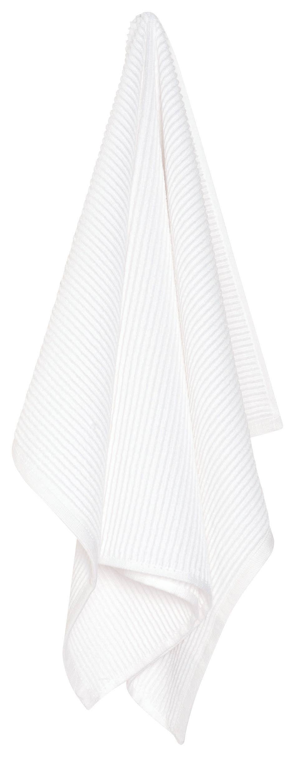 White Ripple Turkish Cotton Dishtowel