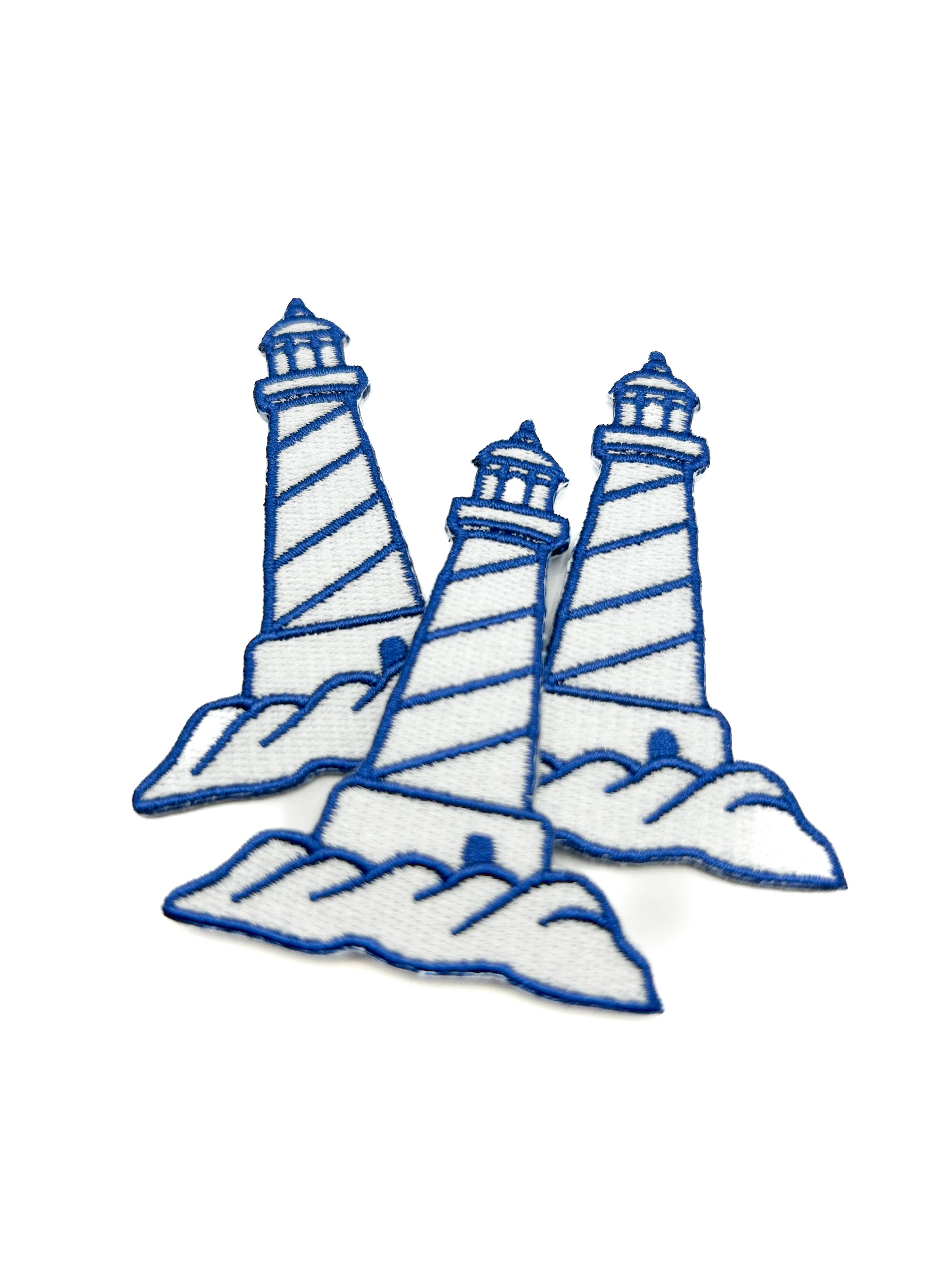 Lighthouse Iron-On Patch