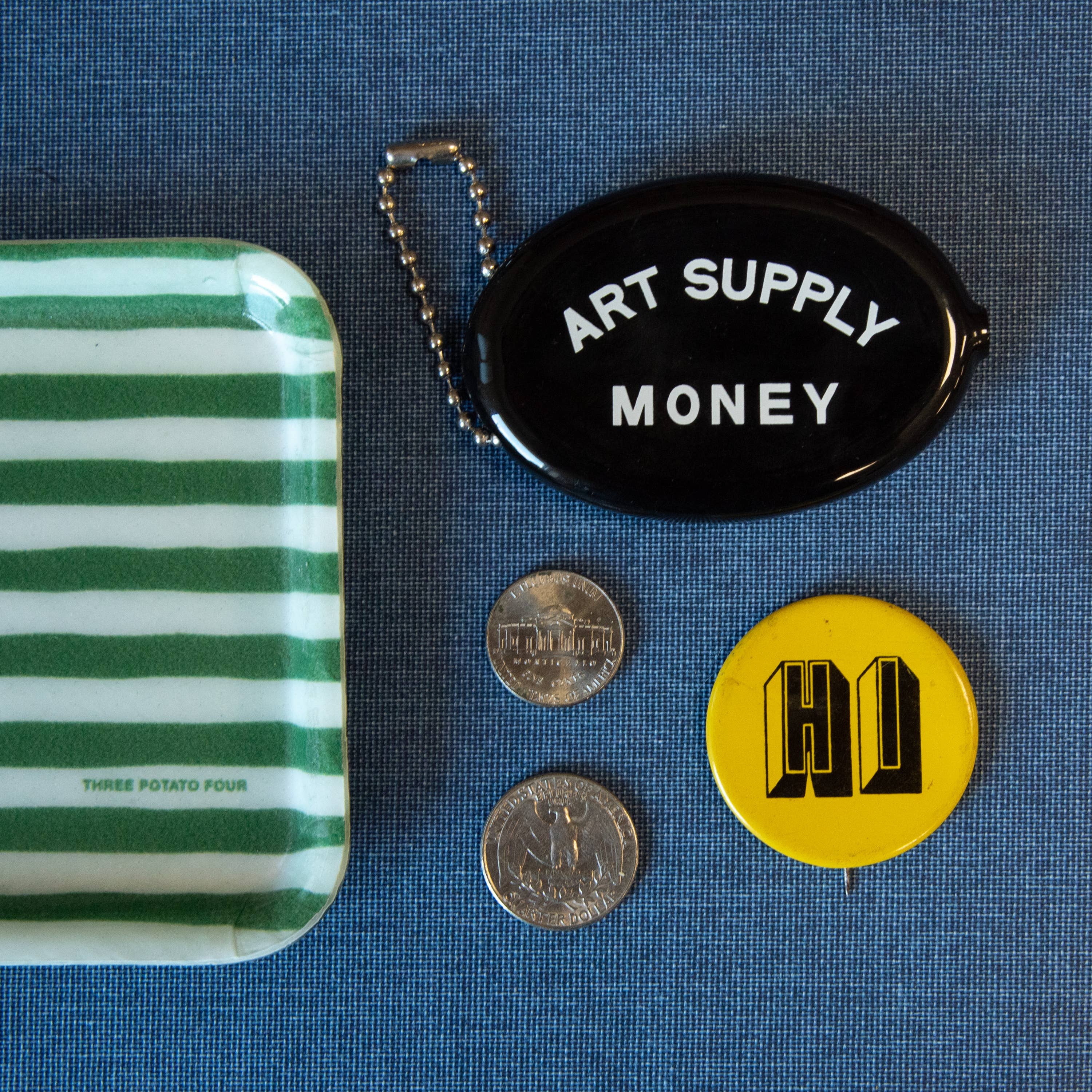 Art Supply Money Coin Pouch