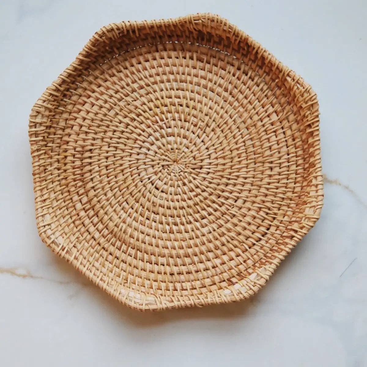 Natural Rattan Woven Tray