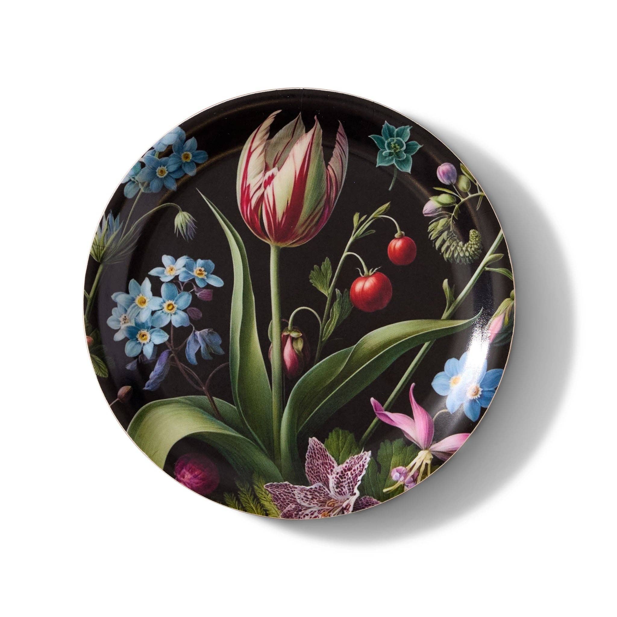 Forget-Me-Nots Round Tray