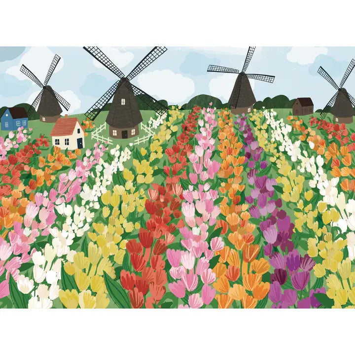 Tulip Fields Puzzle