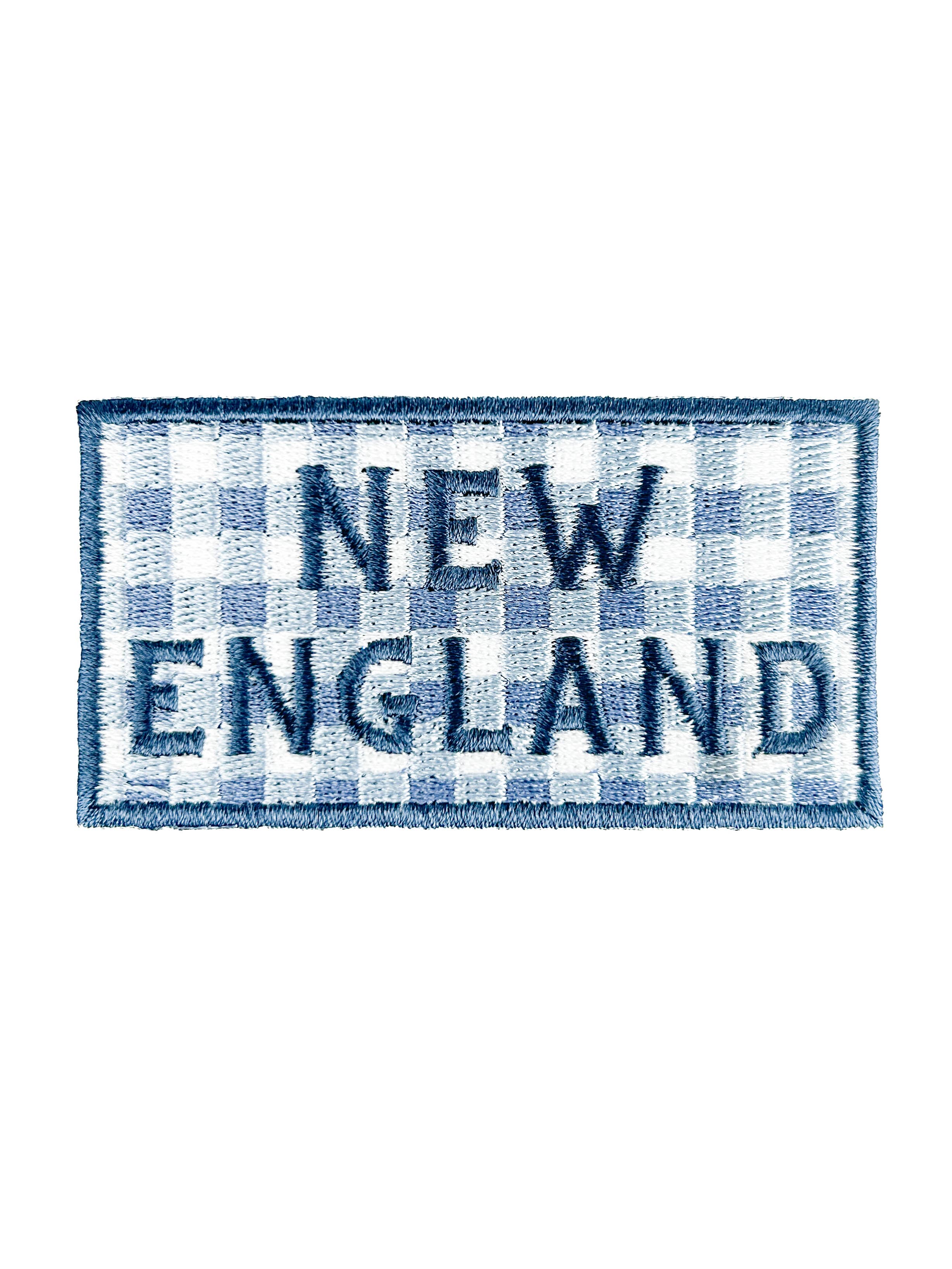 New England Iron-On Patch