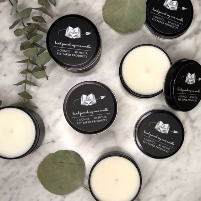 Avid Reader Soy Candle (4 oz) - Ylang Ylang + Jasmine
