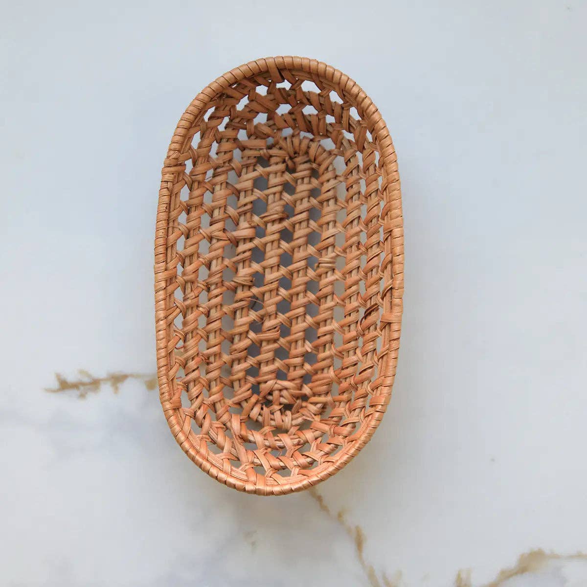 Oval Rattan Basket