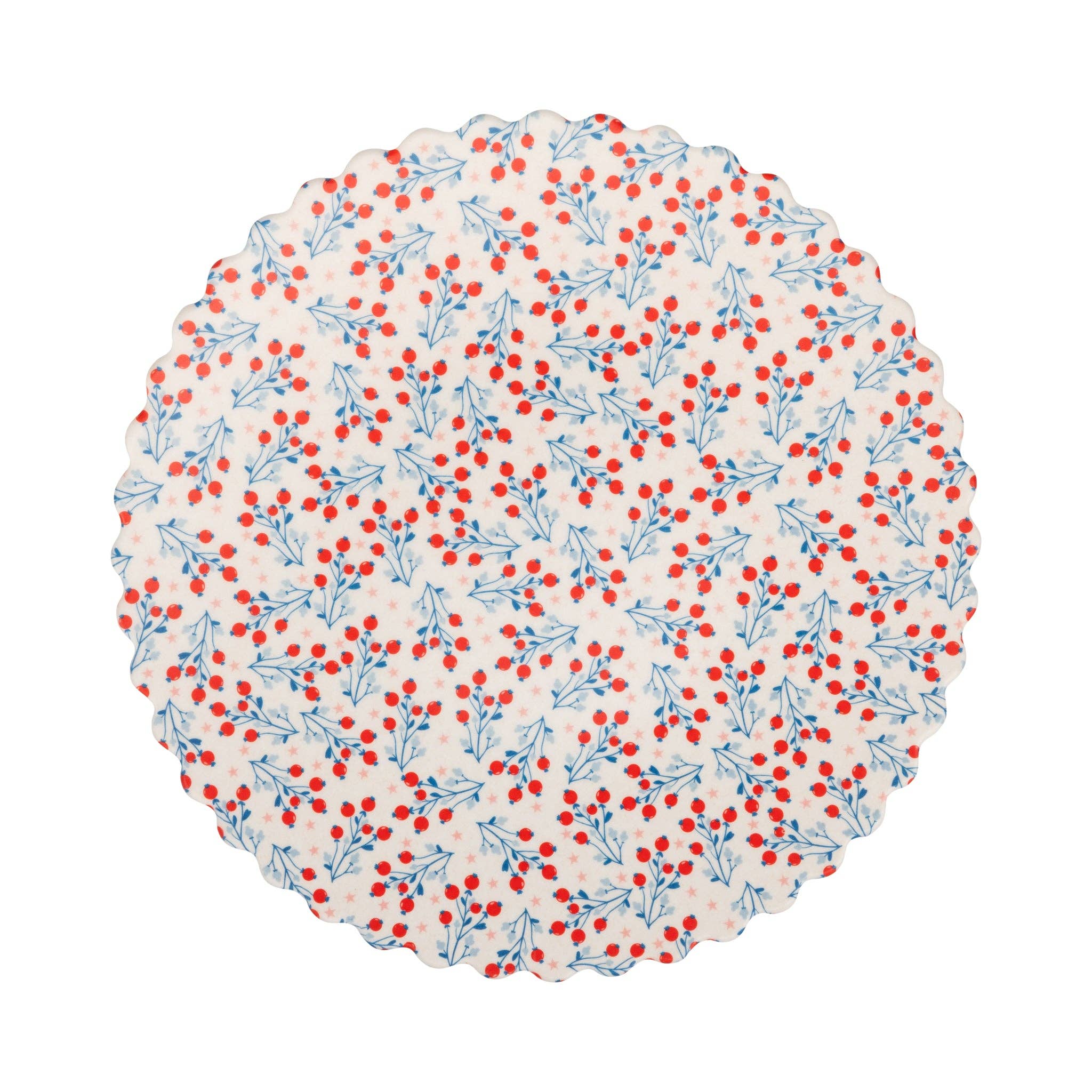 Floral Bamboo Plate Set (Melamine)