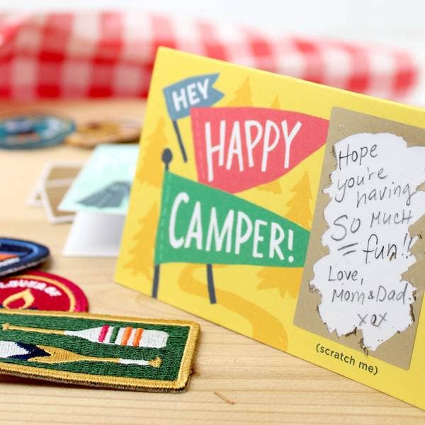 Camp Scratch-Off Mini Notes