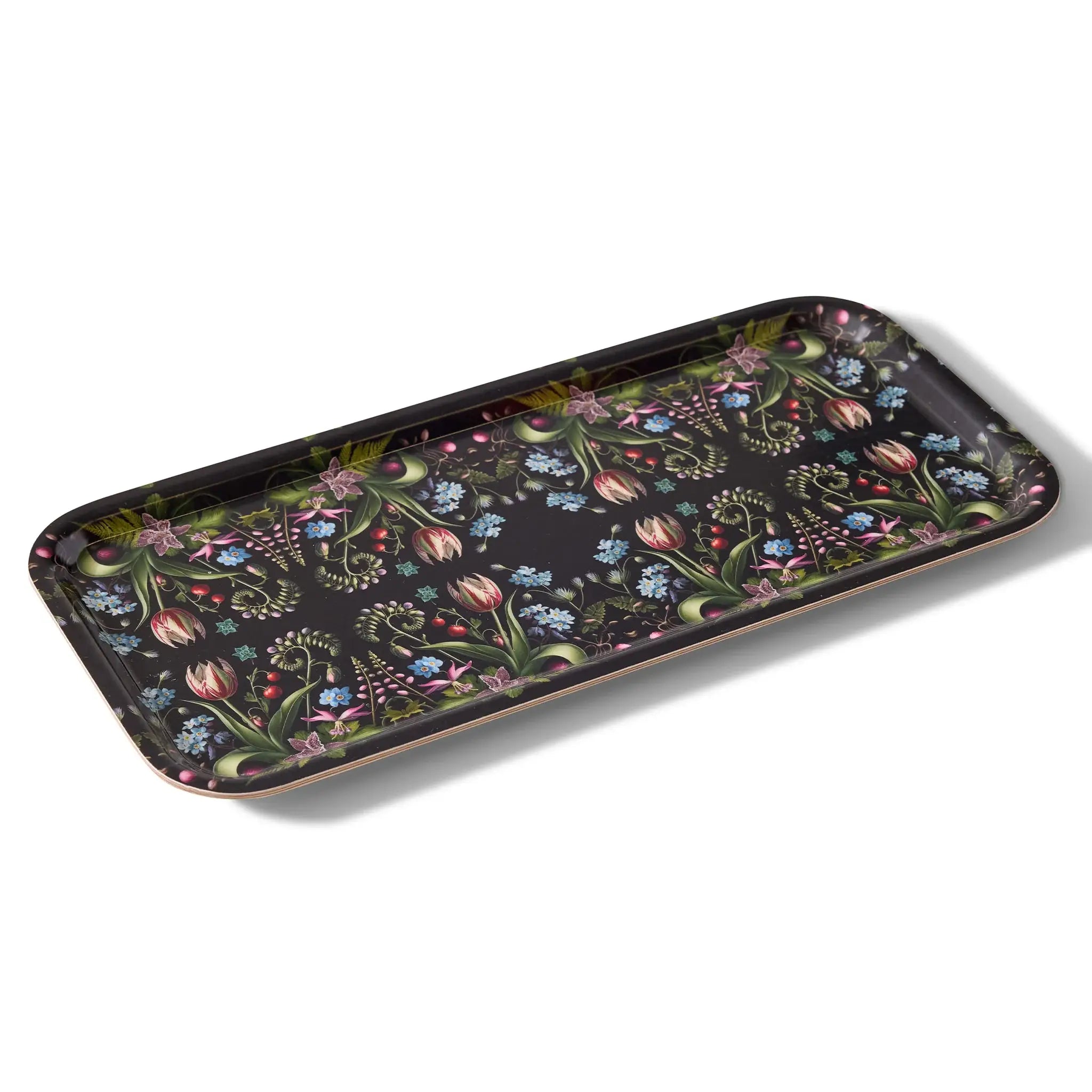 Forget-Me-Nots Rectangle Tray