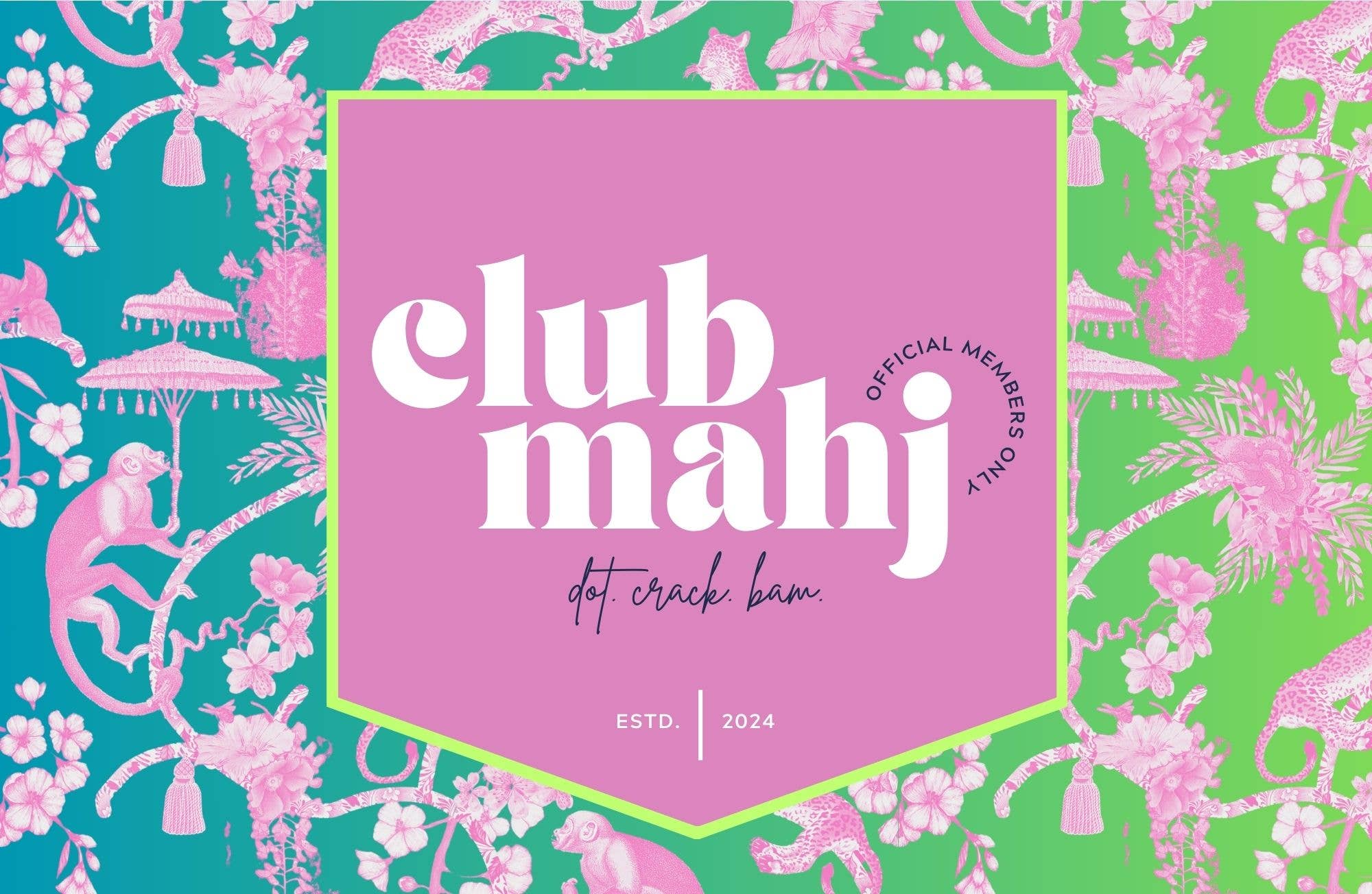 Mahjong Madness Tray Inserts Vol 1, 11 x 17, set of 10