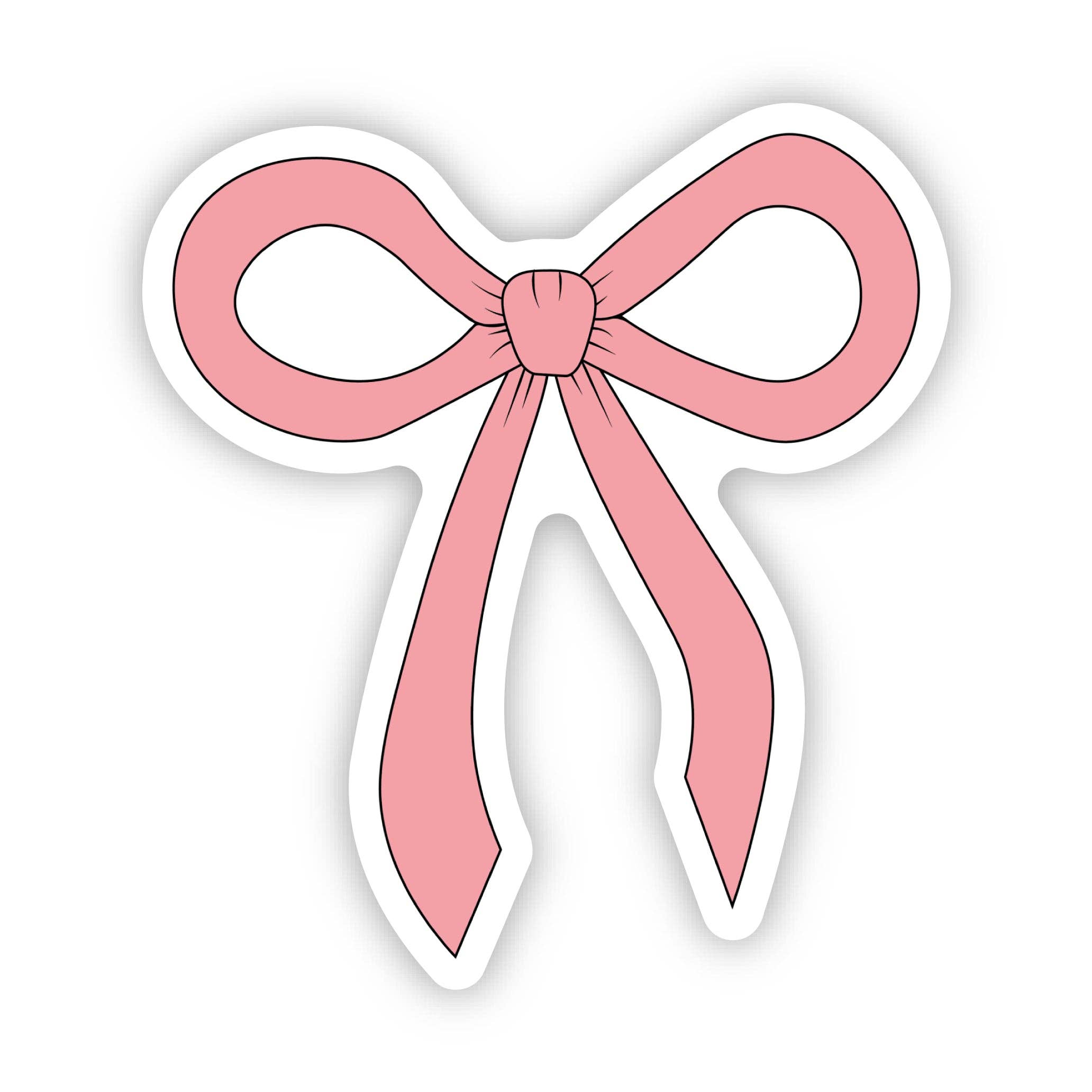 Pink Bow Cute Sticker