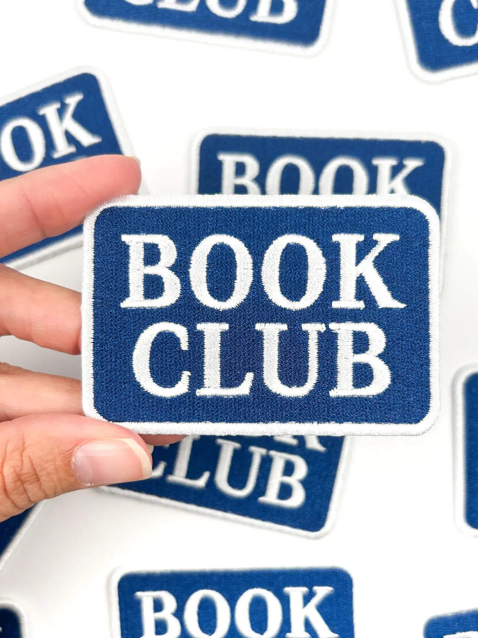 Book Club Iron-On Patch