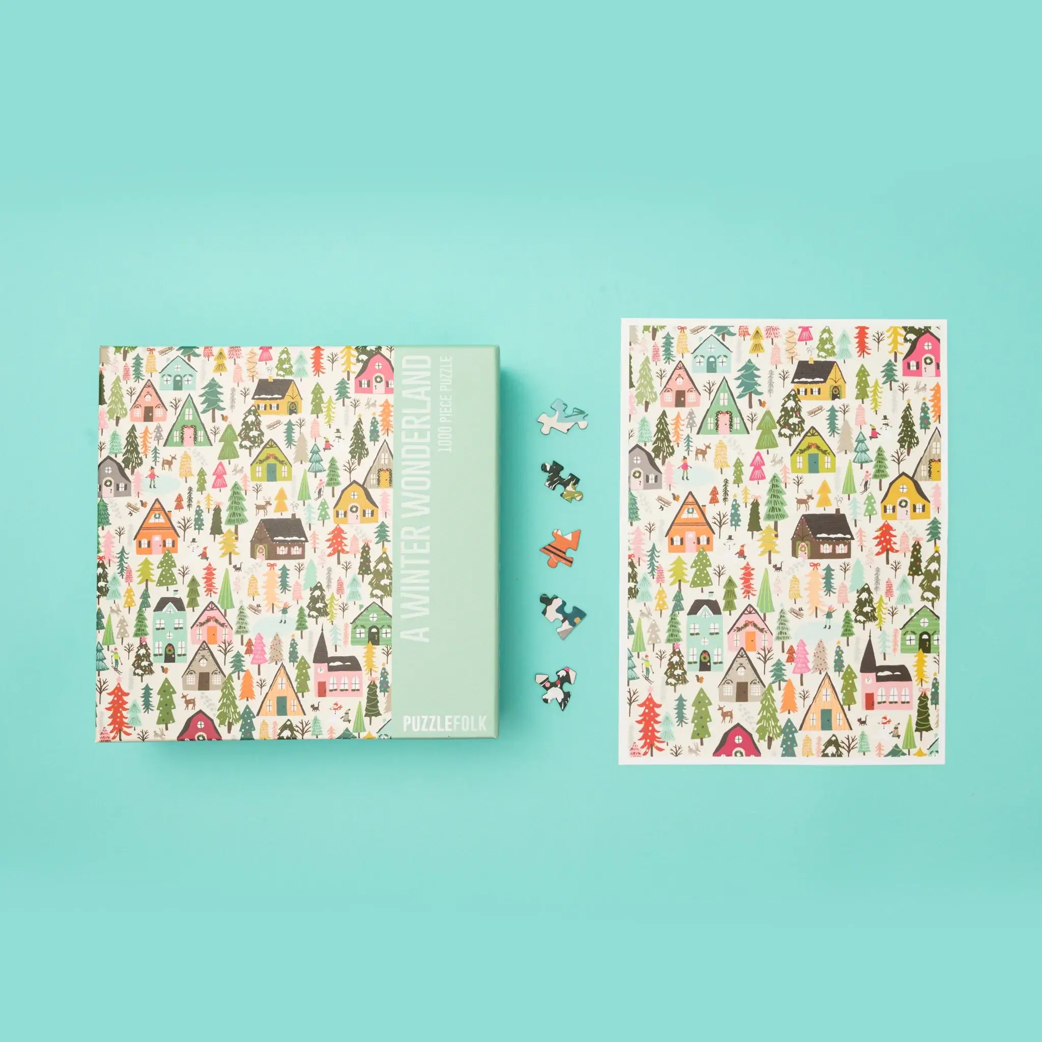 A Winter Wonderland Christmas 1000 piece puzzle