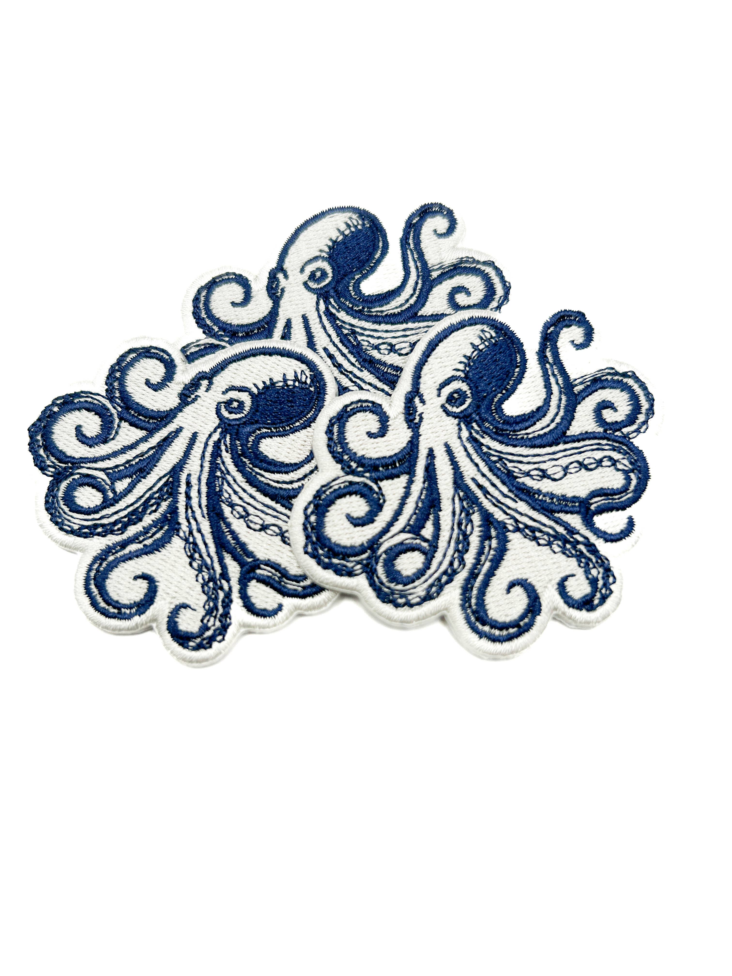 Octopus Iron-On Patch