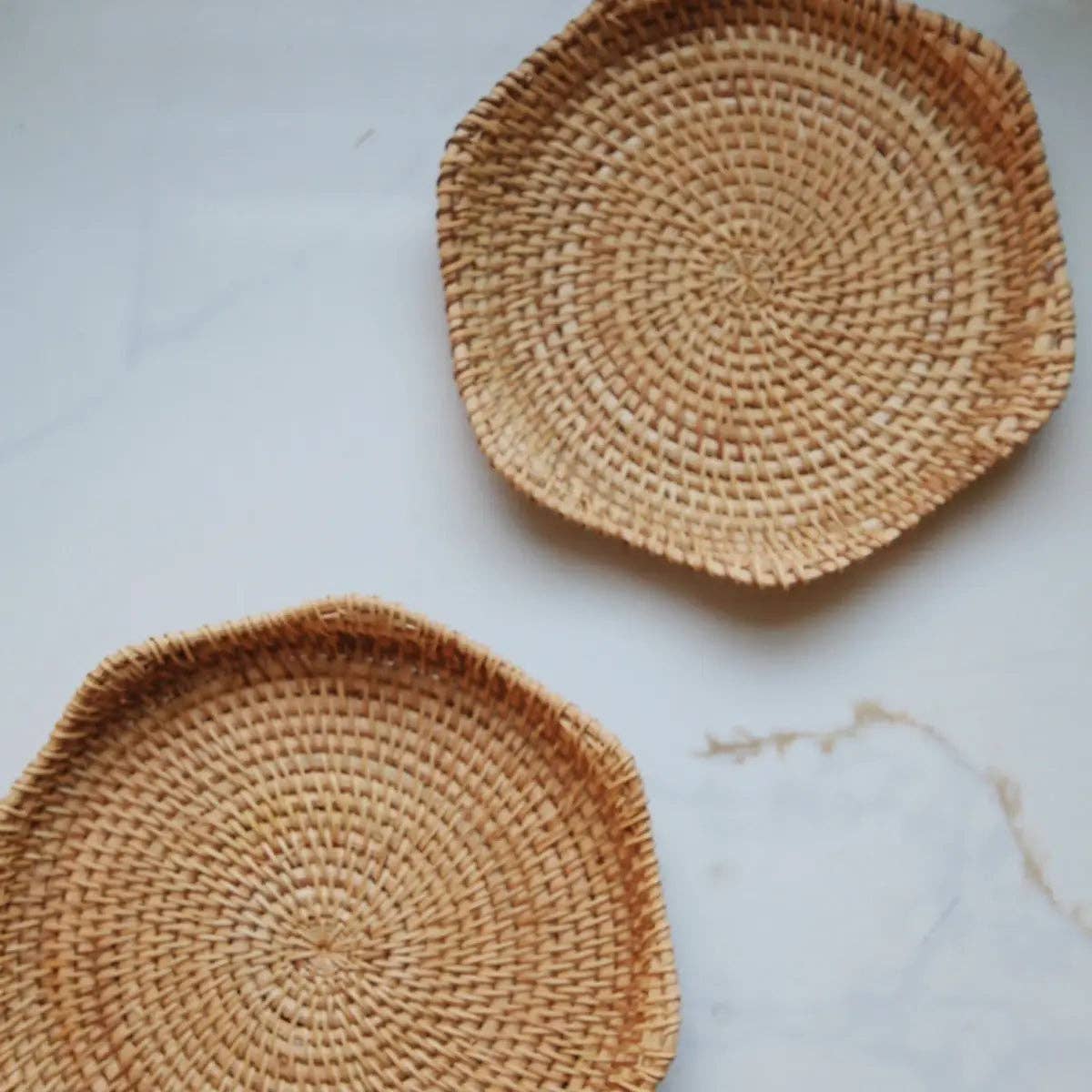 Natural Rattan Woven Tray