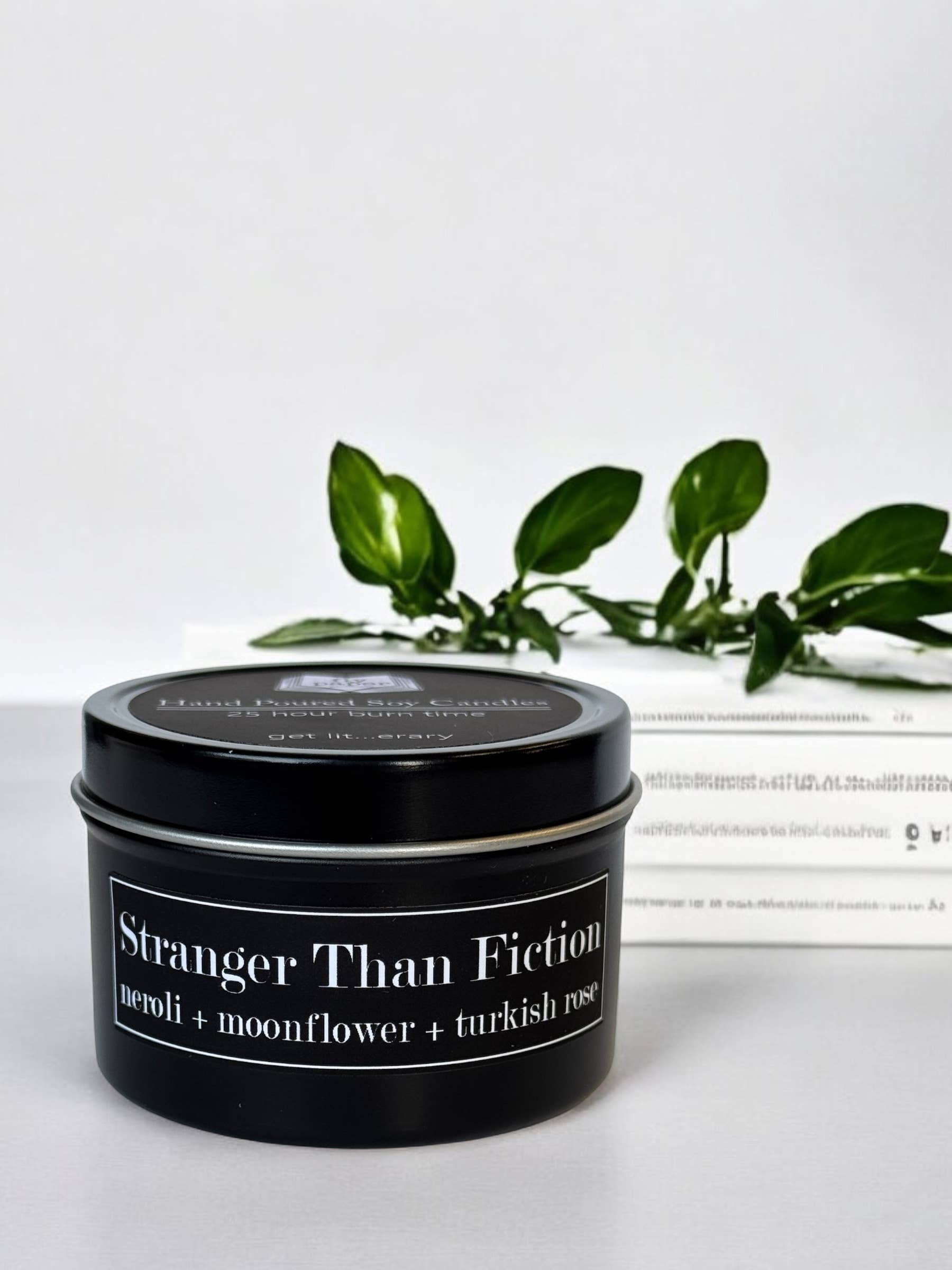 Stranger Than Fiction Soy Candle (4 oz) - Neroli + Moonflower