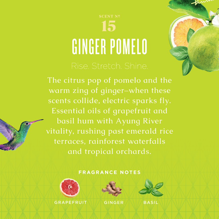 Ginger Pomelo Linen & Room Spray with Essential Oils