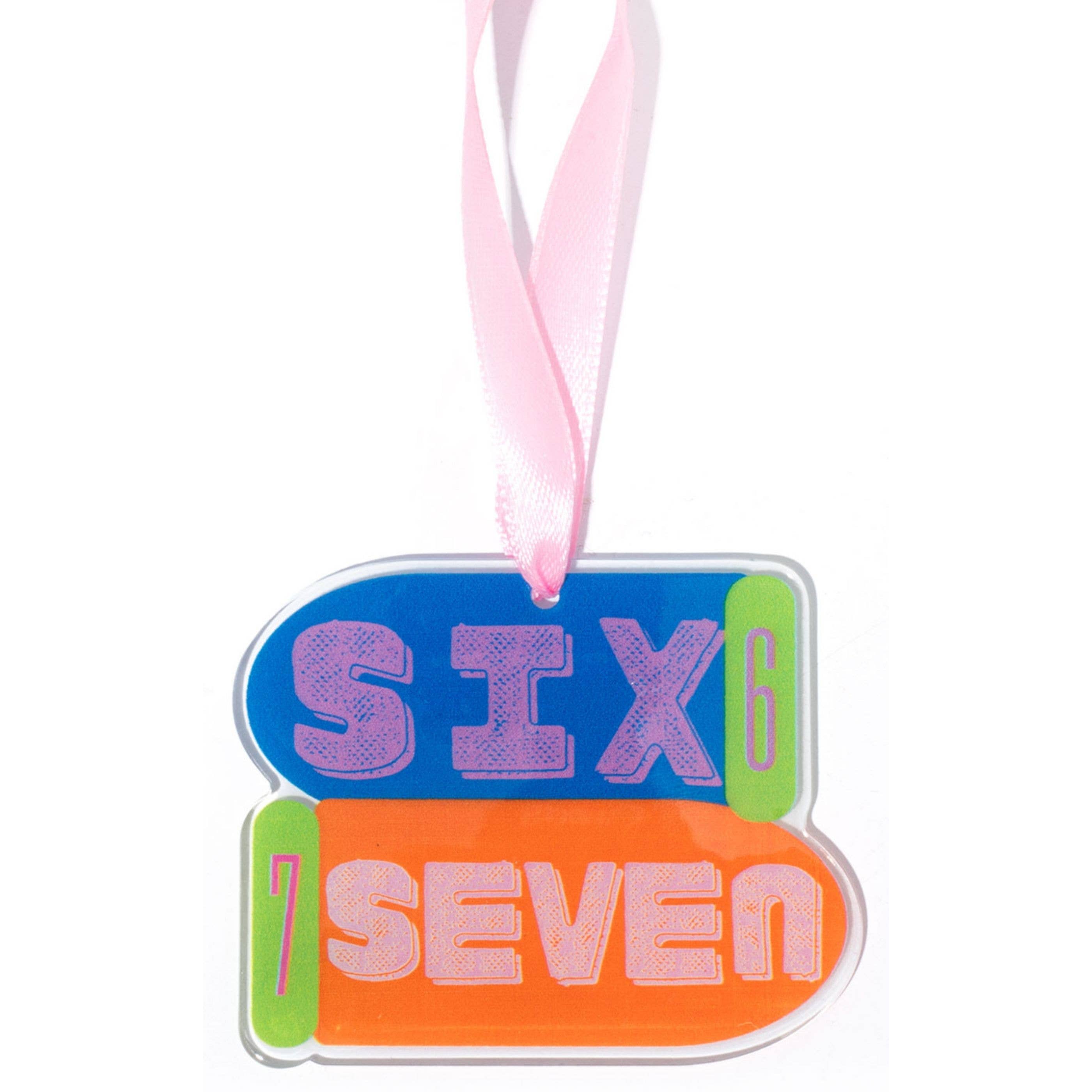 Six Seven Bag Charm