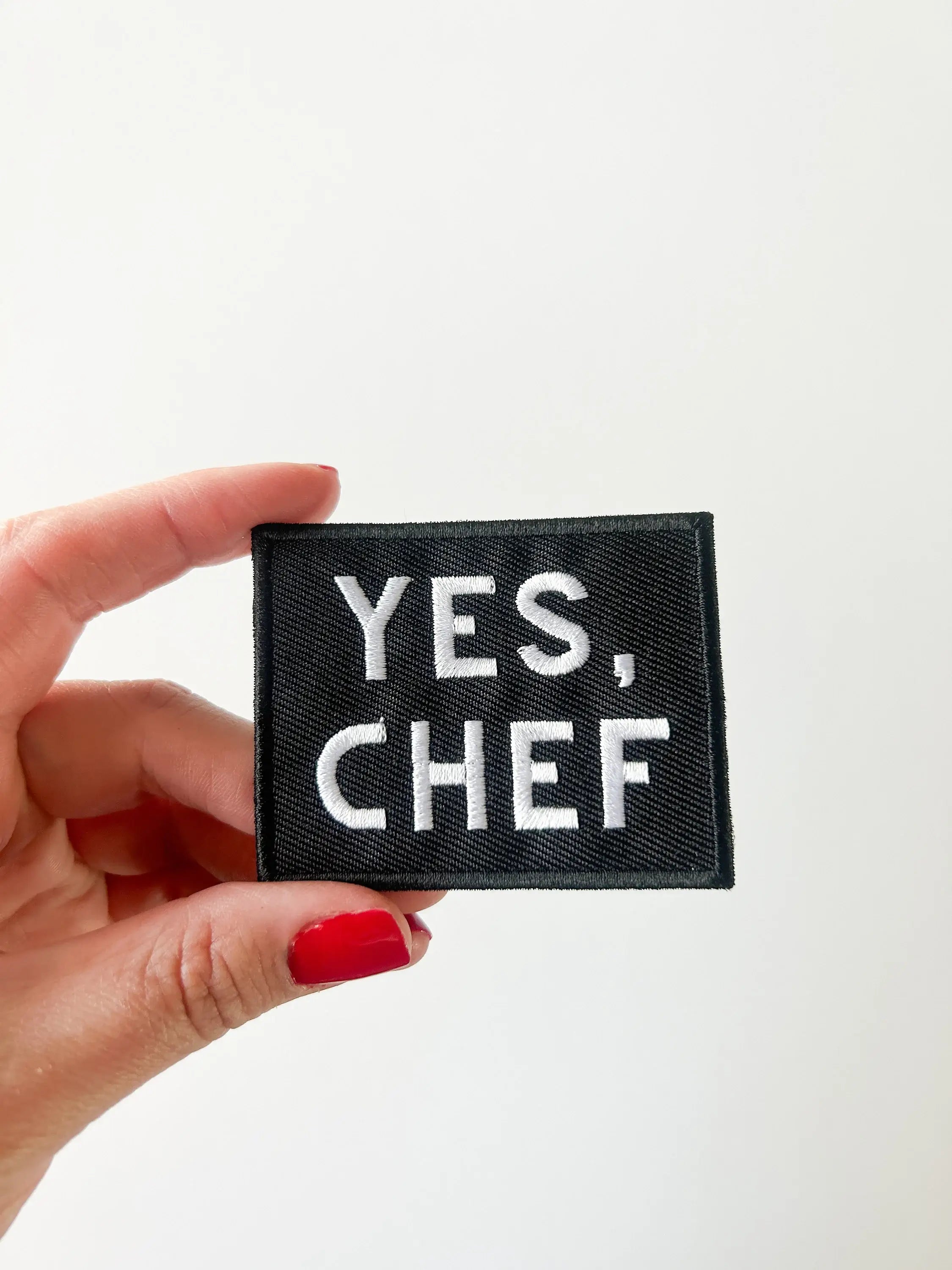 Yes Chef Iron-On Patch