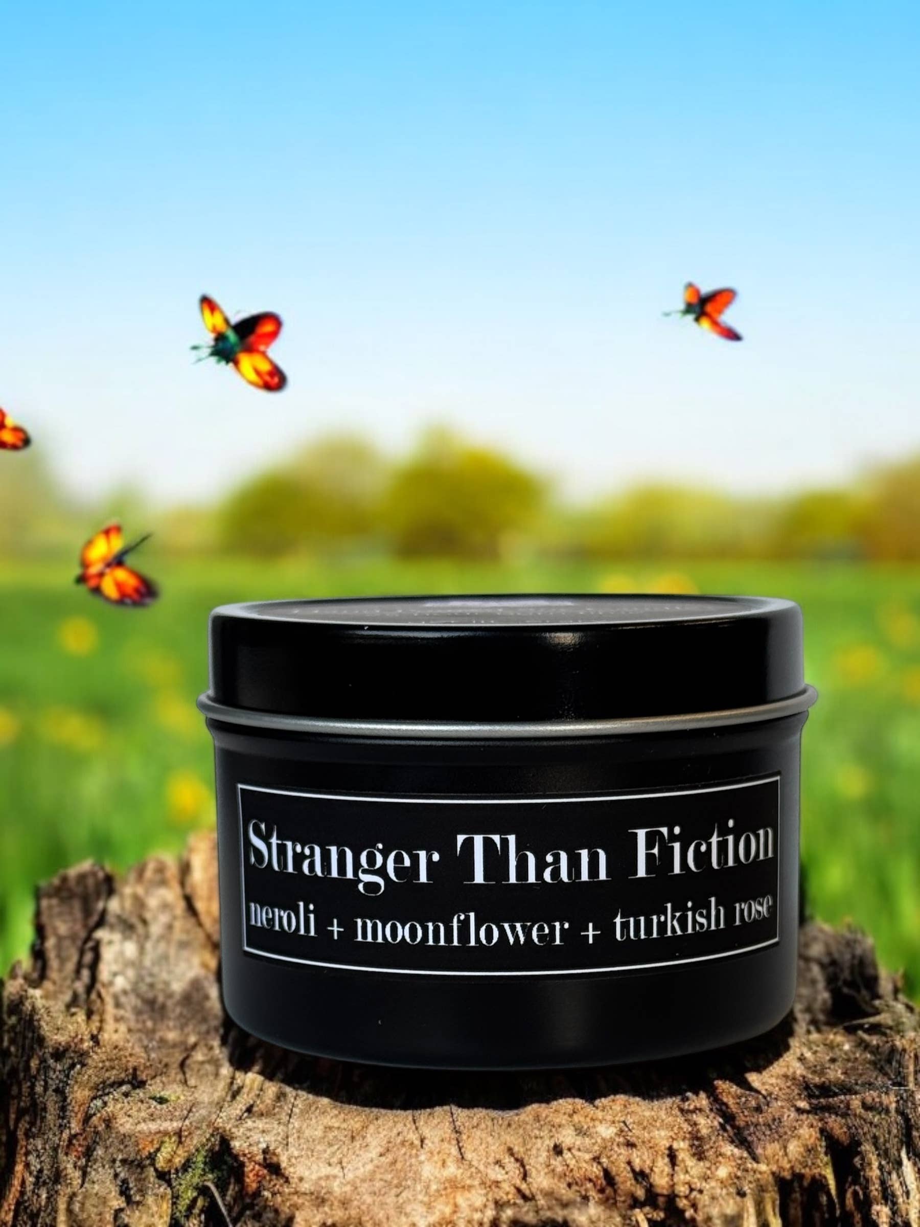 Stranger Than Fiction Soy Candle (4 oz) - Neroli + Moonflower