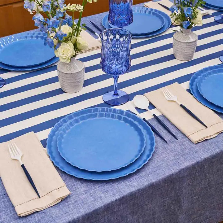 Simply Eco Dinner Plate - French Blue, Package of 8