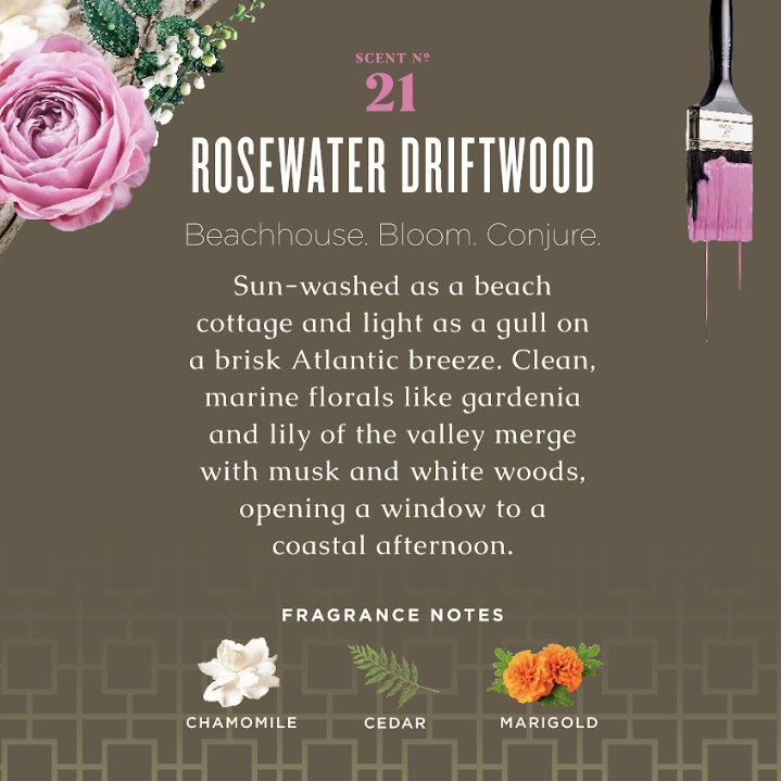 Rosewater Driftwood Linen & Room Spray