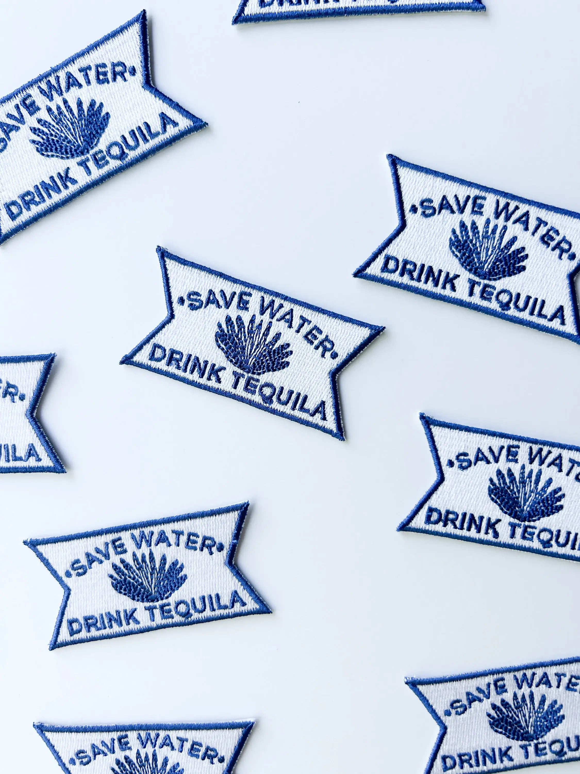 Save Water Drink Tequila Iron-On Patch