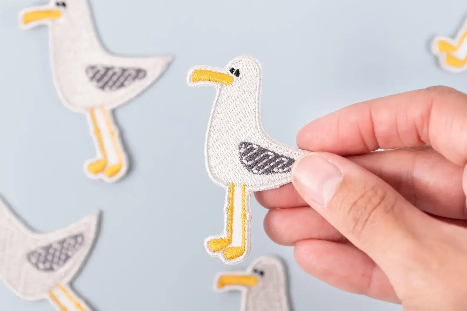 Seagull Iron-On Patch