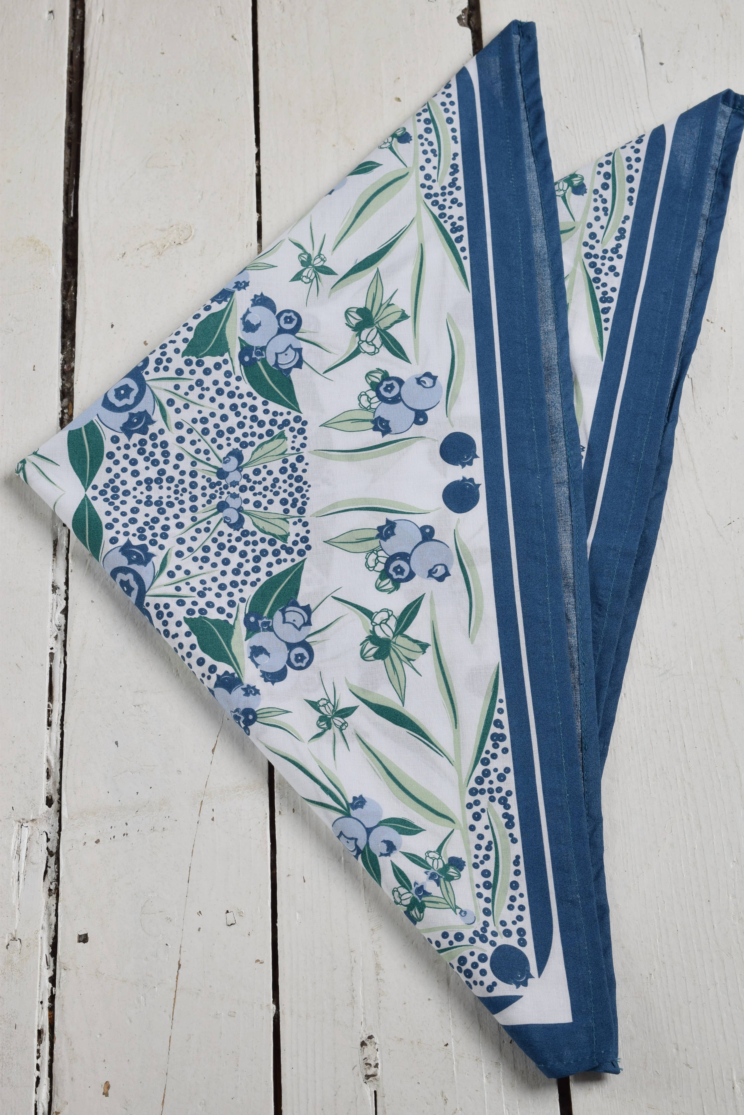 Wild Blueberry Bandana